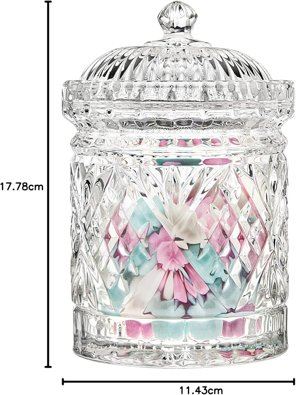 Godinger Dublin Biscuit Barrel Storage Canister Jar image number 1