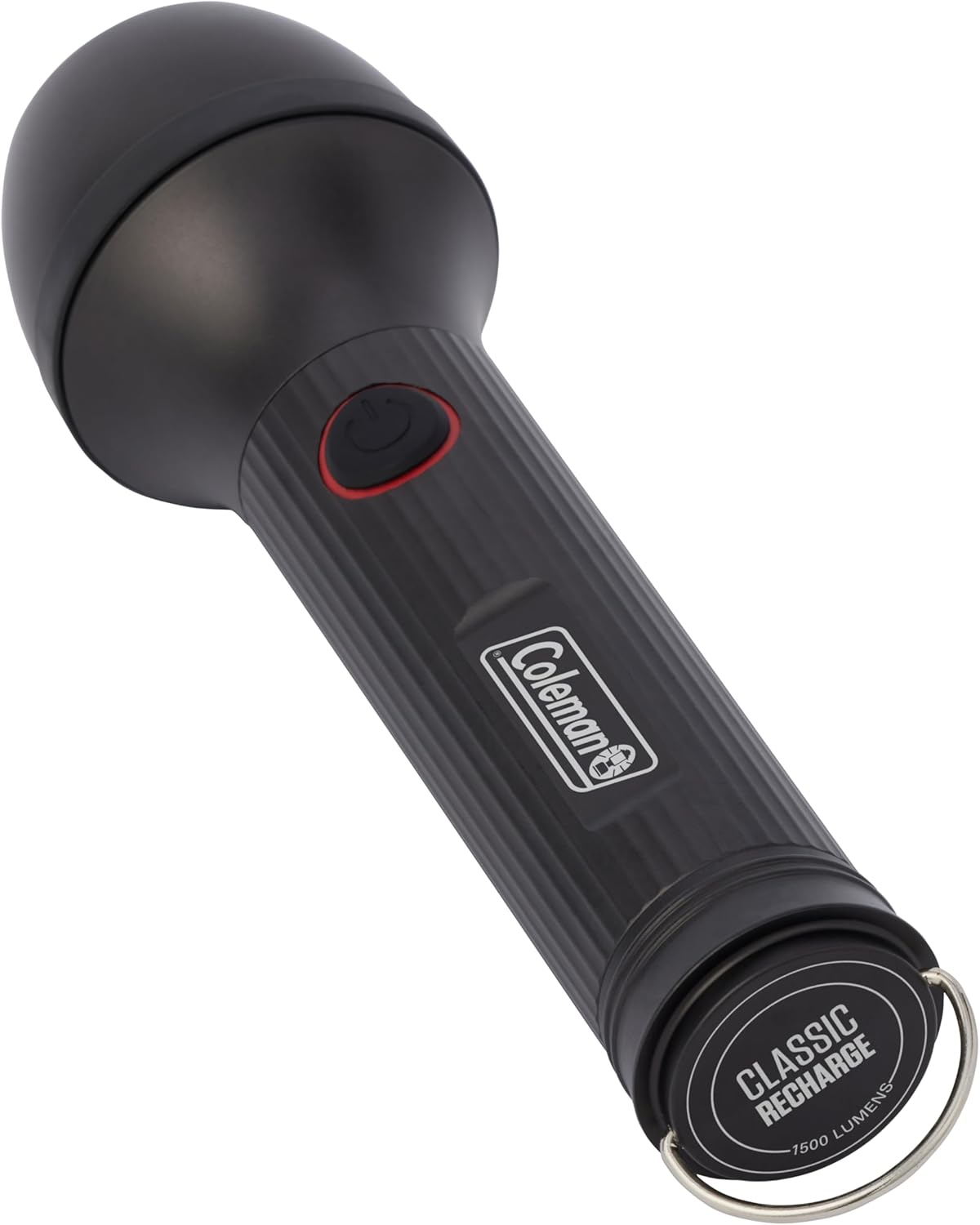 Coleman Classic Rechargeable LED Torch Flashlight | Durable & Lightweight Aluminium Body, Water-Resistant, Black image number 5