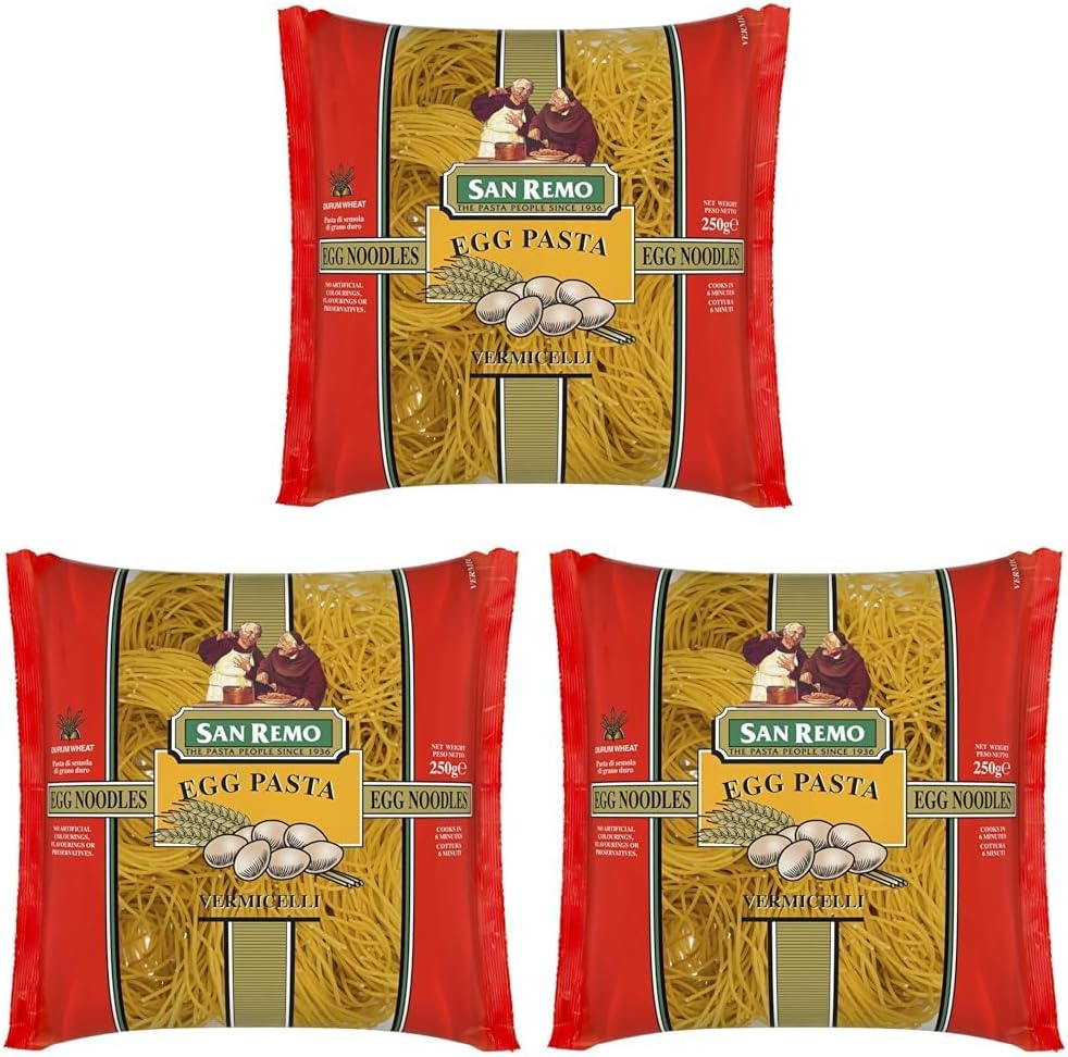 San Remo Vermicelli Egg Noodle, 250G image number 5