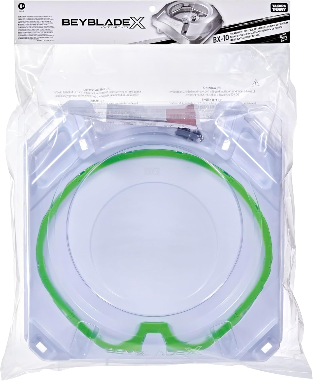 Beyblade X BX-10 Tournament Beystadium, Authentic Takara Tomy Tournament Battle Arena for Beyblade Spinning-Top Toys (Requires Top & Launcher Sold Separately), 8+ image number 6