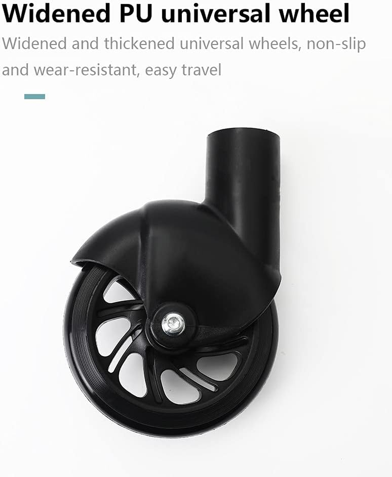 LXLUOO Comfort Wheeled Board Stroller Pedal Adapter Child Rider Stroller Attachment Trolley Connector with Seat, Holds Children up to 55Lbs, Size 4, Disposable, Urine Protection, 1 Count image number 3