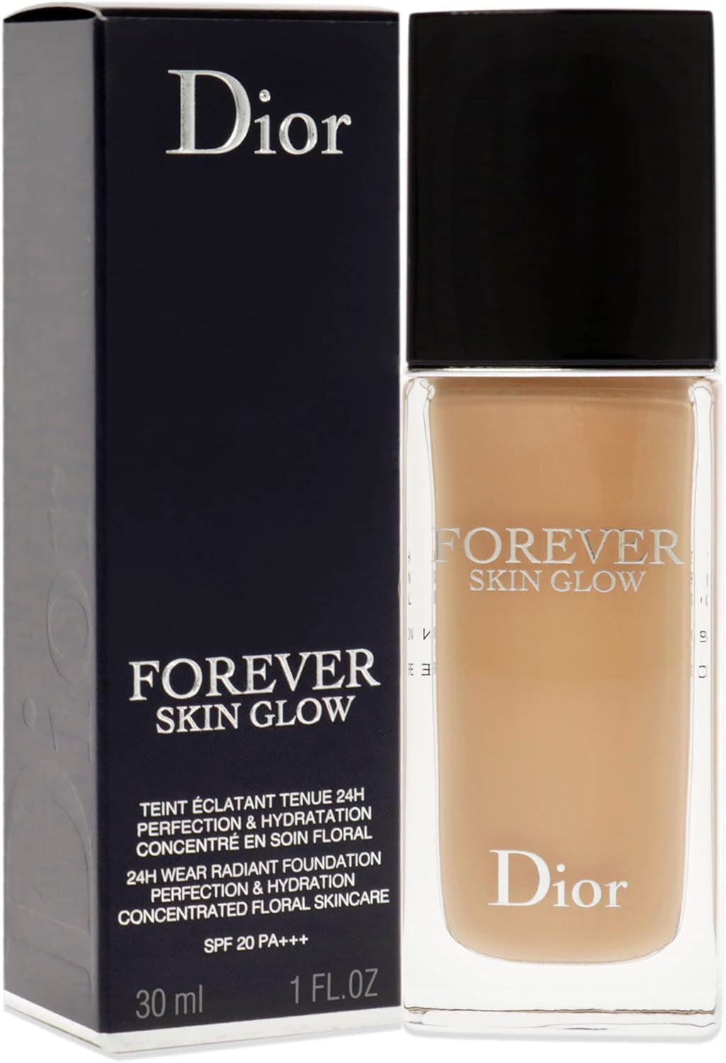 Christian Dior Dior Forever Skin Glow Foundation SPF 20-3WP Warm Peach Glow for Women 1 Oz Foundation - 20-3Wp Warm Peach image number 2