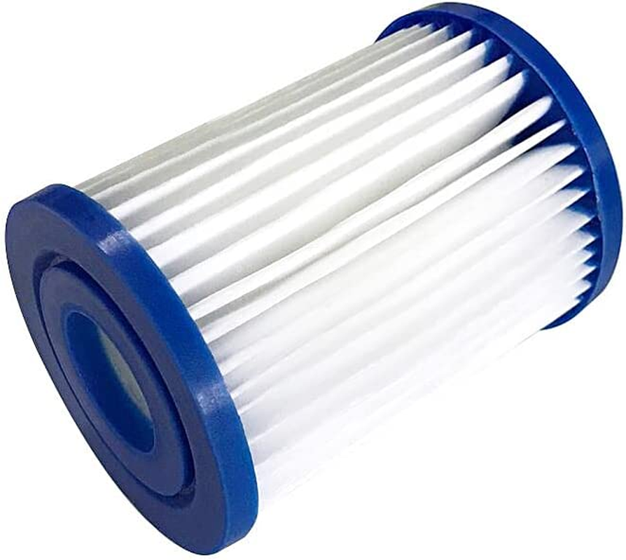 2 Pack Pool Filter Compatible for Bestway Cartridge II, Replacement Filter Compatible with Lay Z SPA Filter Pump image number 1