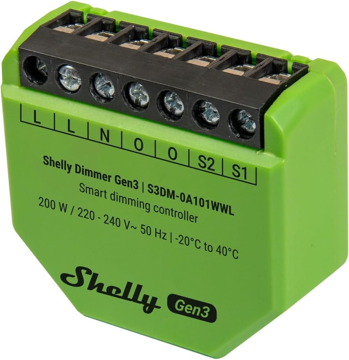 SHELLY 3 X Flush Mounted Dimmer Gen3 image number 1