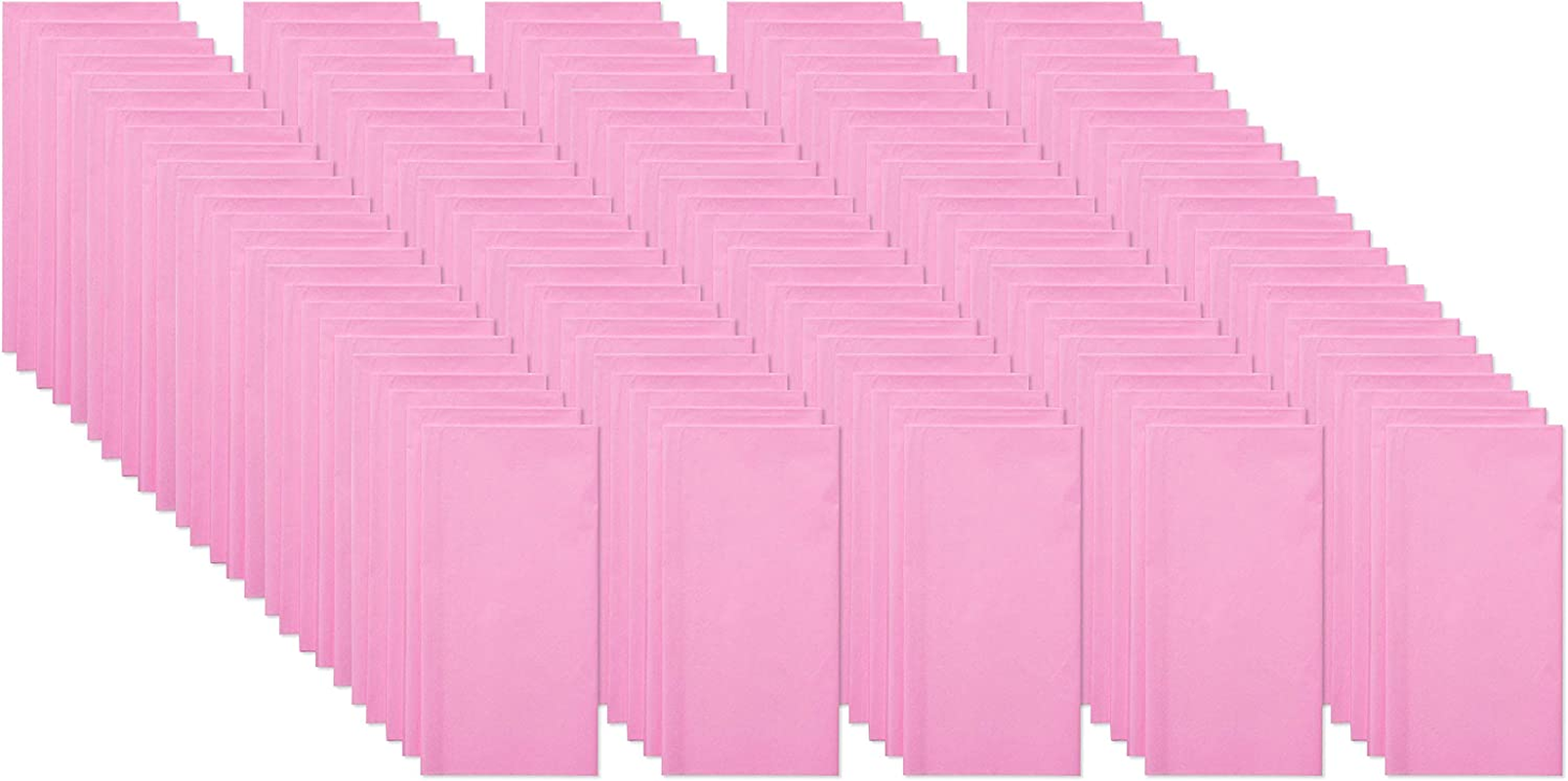 American Greetings 125 Sheets 20 In. X 20 In. Bulk Light Pink Tissue Paper for Graduation, Birthdays and All Occasions image number 2