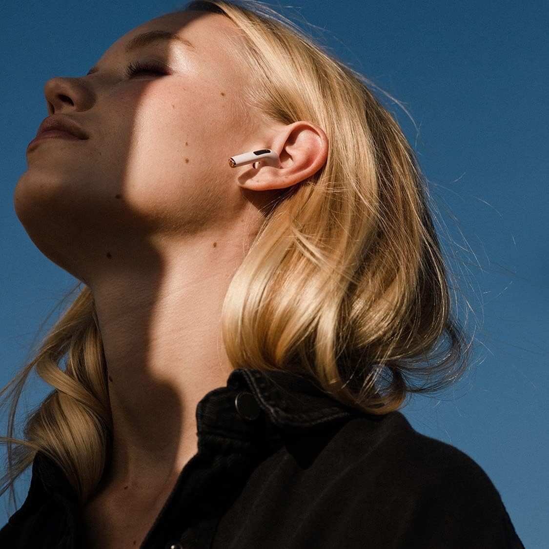 Sudio N2 Snow White - True Wireless Bluetooth Open-Ear Earbuds, Multipoint Connection, Built-In Microphone for Calls, 30 Hours Battery with Charging Case, IPX4 Waterproof, USB-C & Wireless Charging - Midnight Black image number 4