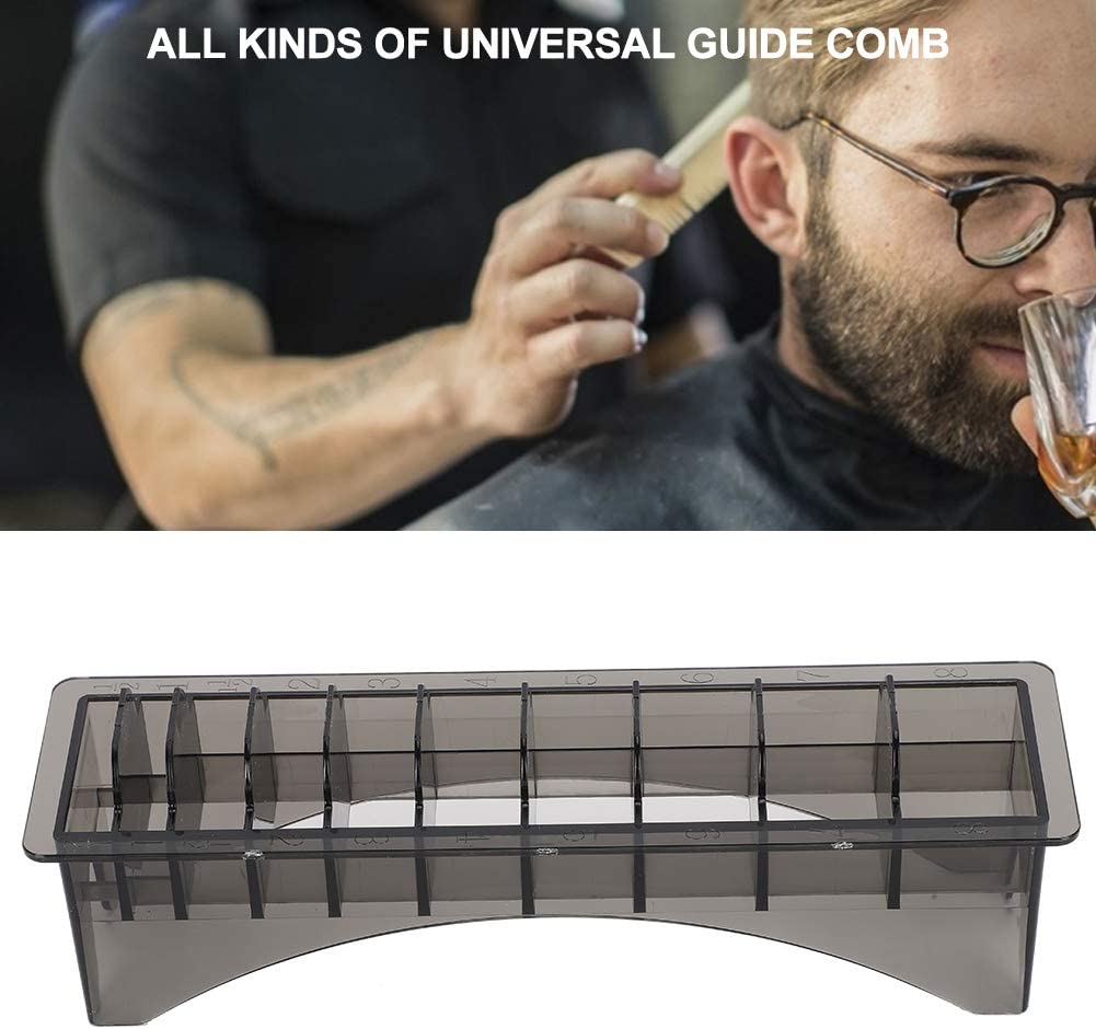Instruction Comb Storage Box, Rectangular with 10 Grids, Hairdresser Instruction Electric, Hair Styling Clipper Holder, Boundary Comb, Tools, Delivery, Organiser, Container, Hairdressing Salon Clipper image number 1
