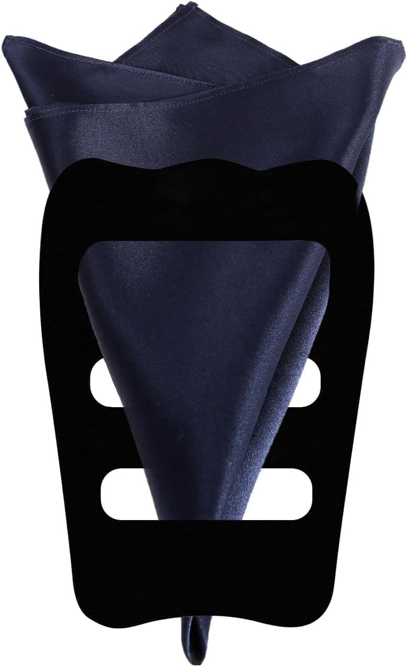 DAISYSILK 100% Silk Pocket Square for Men, Soft Men&rsquo;S Handkerchief Pocket Square, Christmas, 12"X12"