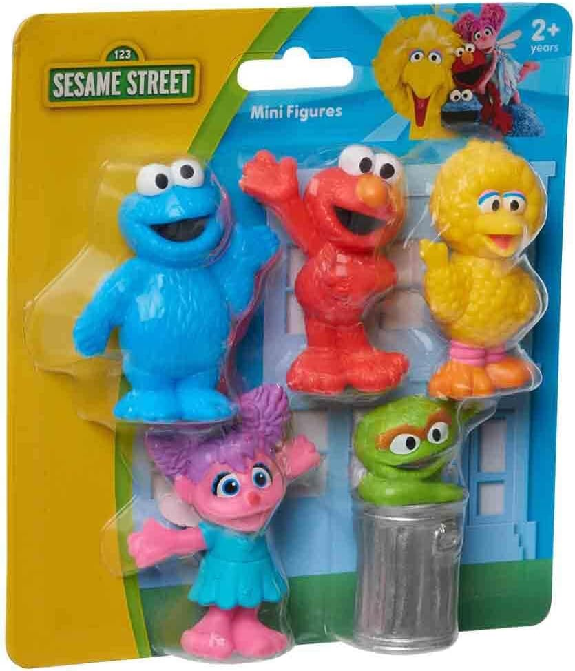 Sesame Street Mini Figures 5-Pieces Set image number 3