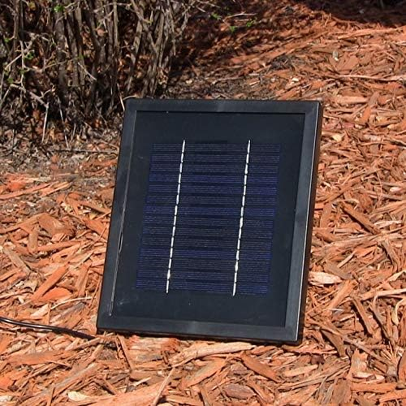 Hisen Solar Powered 2-Tier Bird Bath Water Fountain image number 1