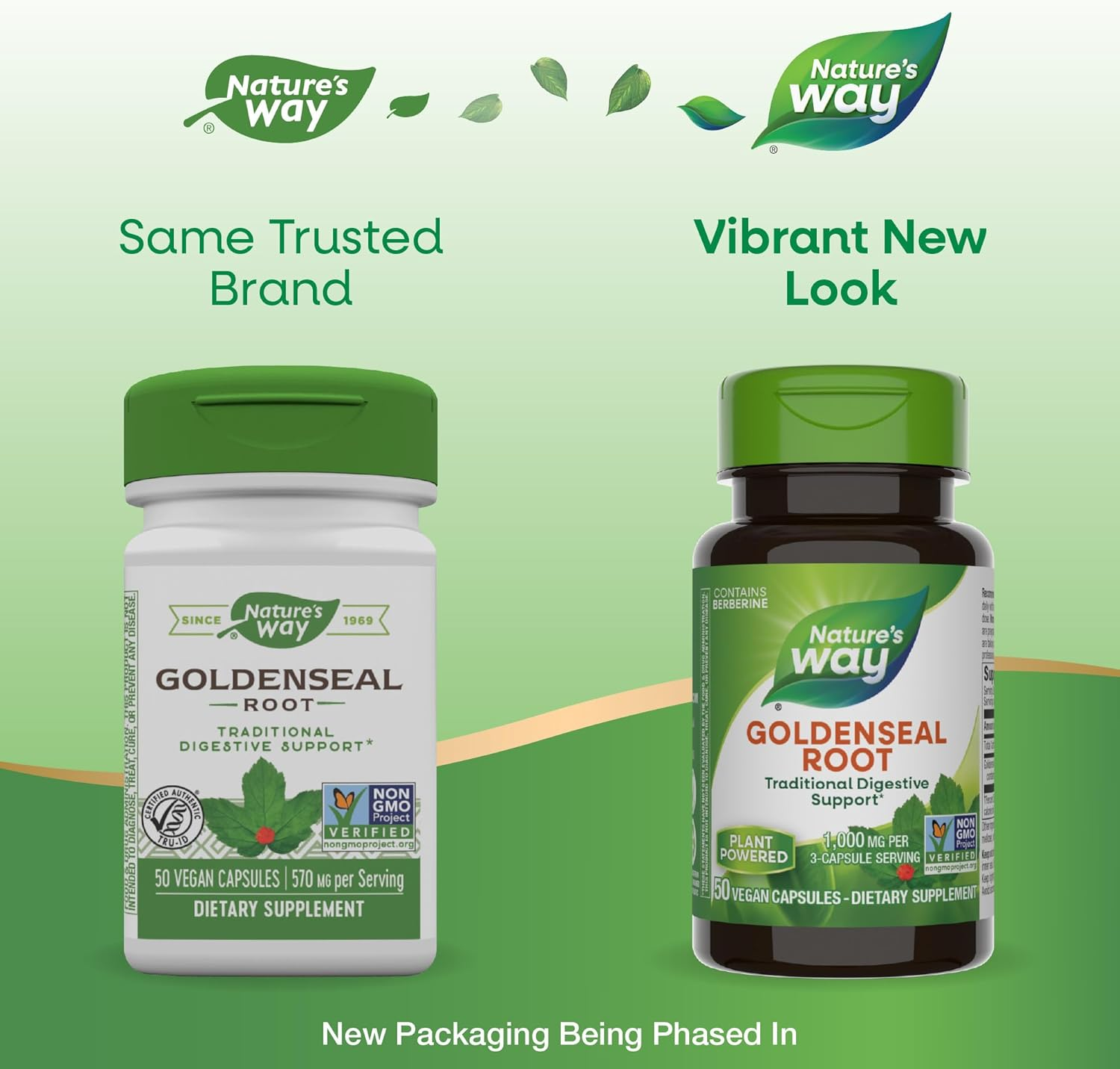 Nature'S Way Goldenseal Root, 50 Capsules image number 4