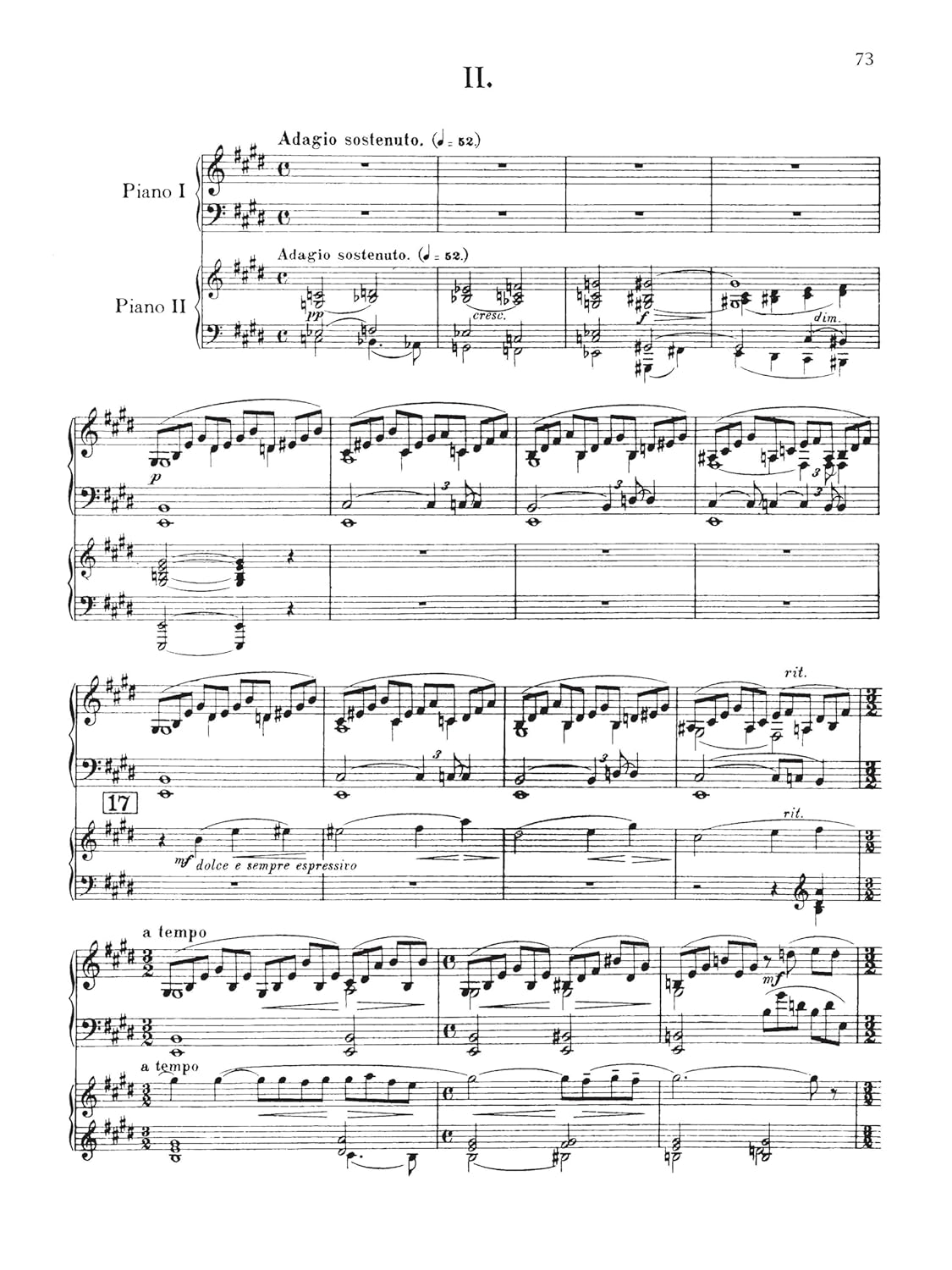 Three Piano Concertos: Nos. 1, 2, and 3: Schirmer Library of Classics Volume 2087 2 Pianos, 4 Hands image number 6