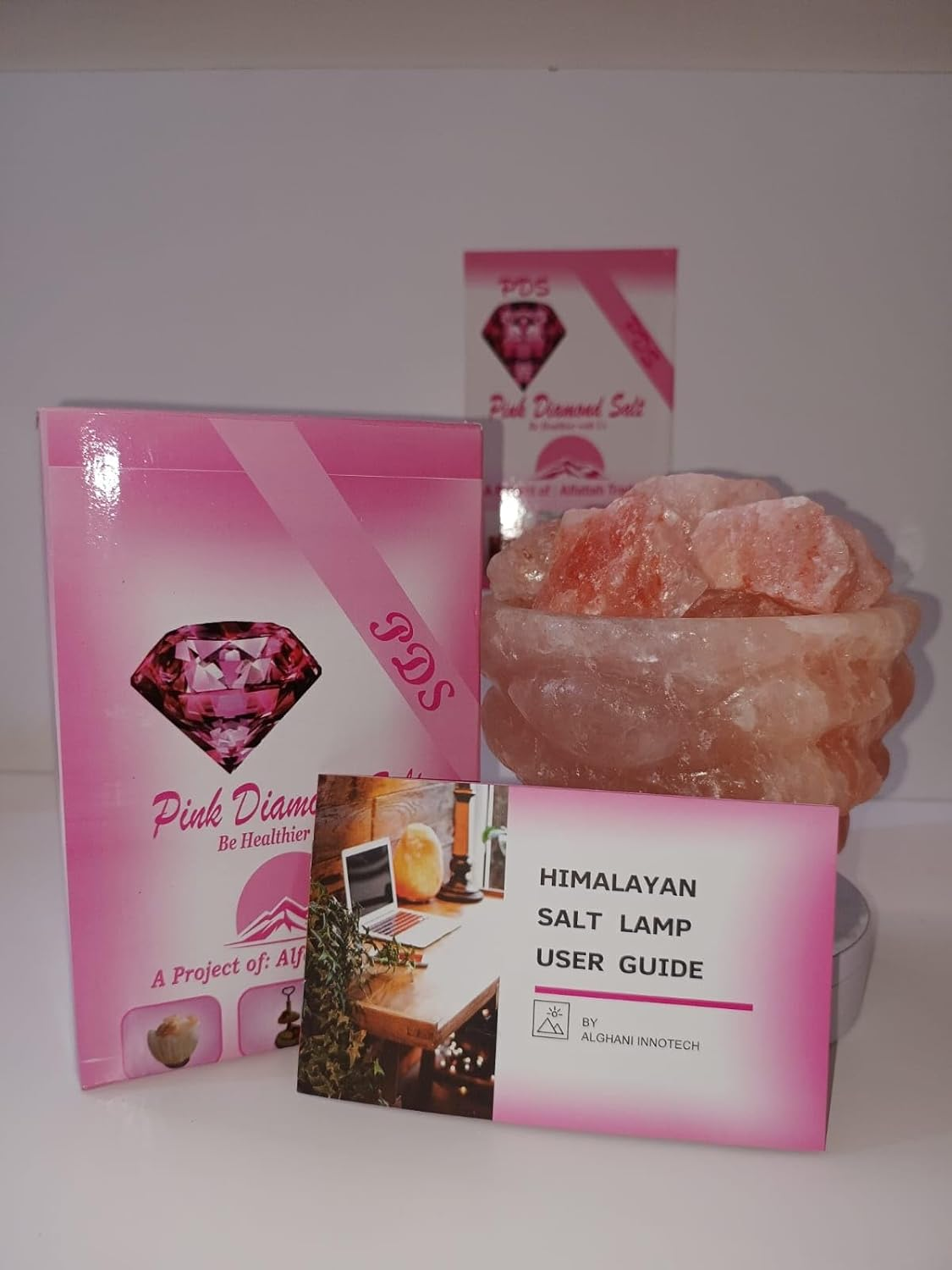 3-4 KG Himalayan Premium Dragon Fire Bowl Salt Lamp 100% Authentic, Beautifully Hand Crafted Dragon Fire Bowl Salt Lamp Comes with Complete Electric Fitting image number 3