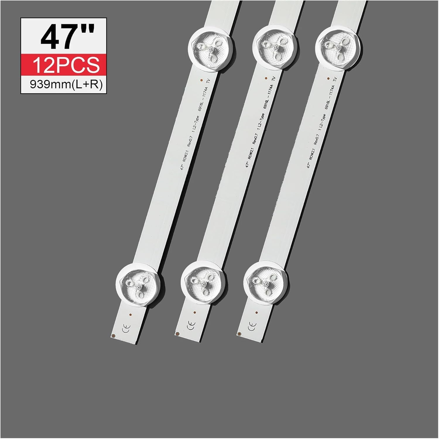 LED Backlight for LIG 47Inch 47LA615S 47LA615V 47LA620S 47LA620V 47LA621S 47LA621V 47LA616V 47LN5707 47LN5708 47LN570R image number 2