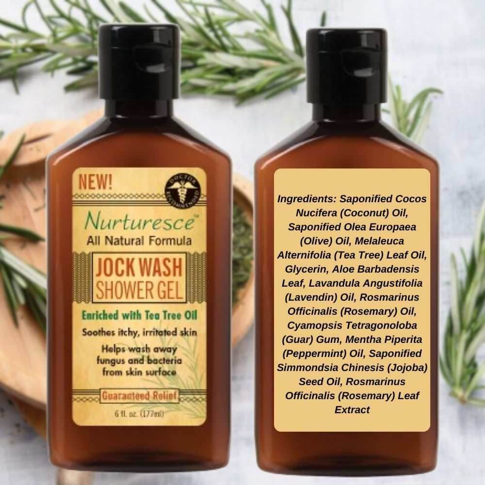 Pedifix Nurturesce Jock Wash Shower Gel, 6 Fluid Ounce image number 6