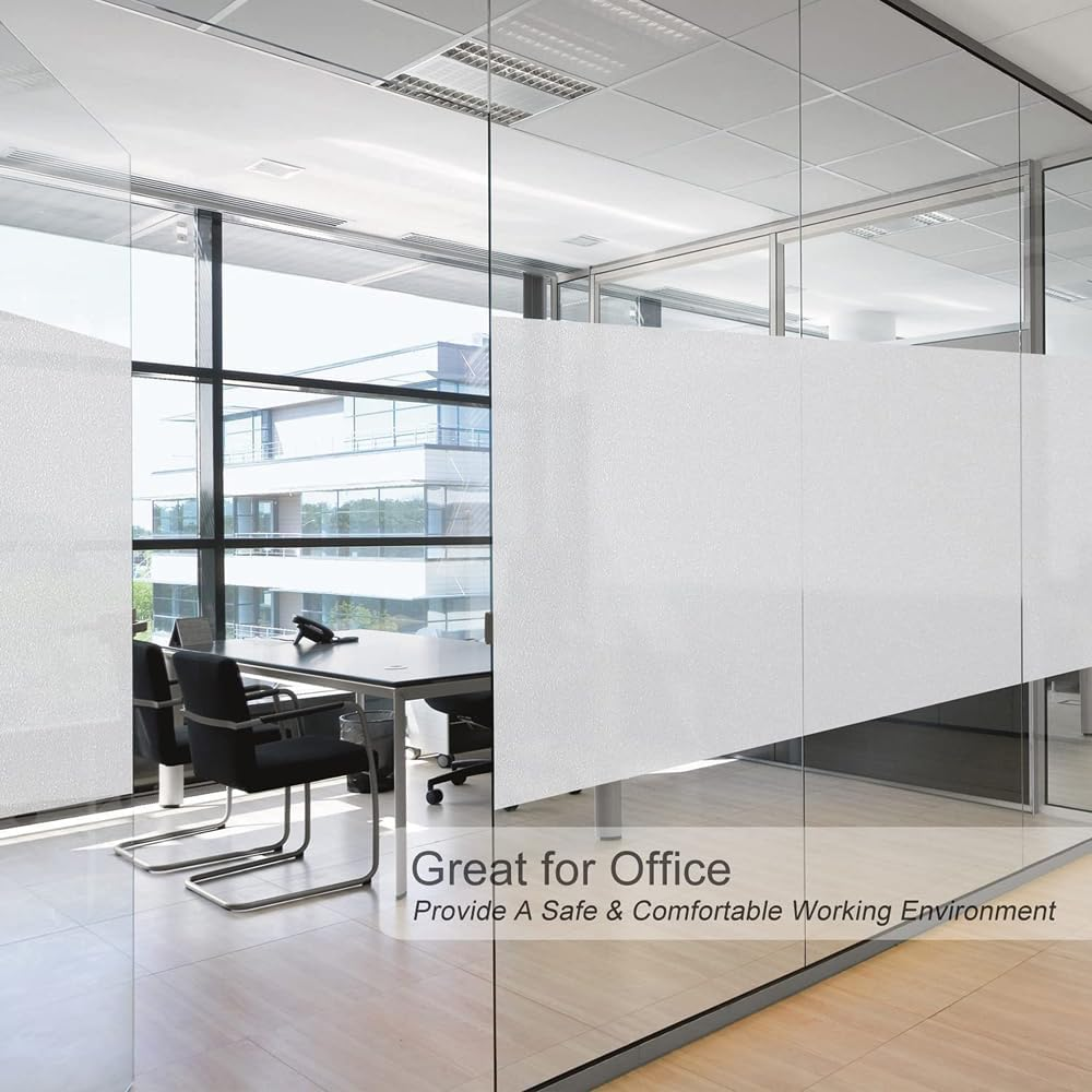 90Cm*3M/5M Clear Frosted Home Window Glass Removable Privacy (5M) image number 3