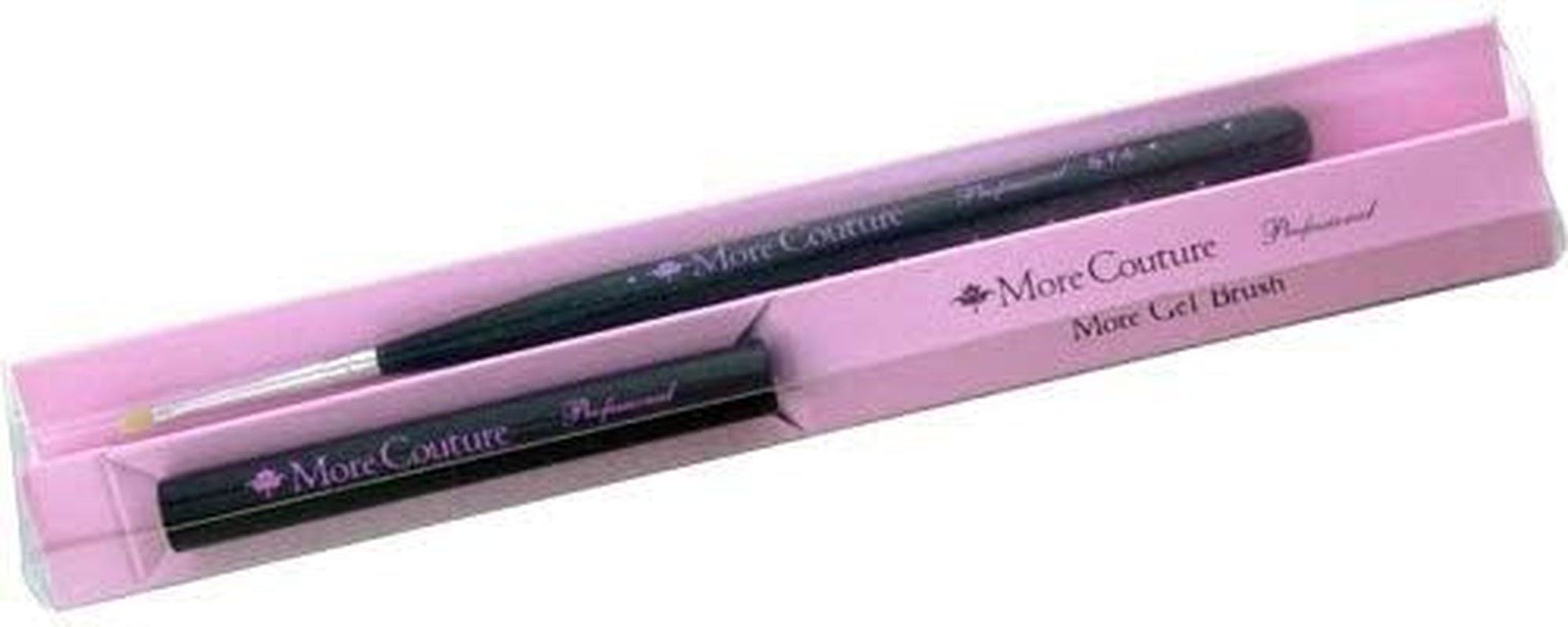 More Couture Moregel Gel Brush Short Flat Bristle: 4Mm image number 1