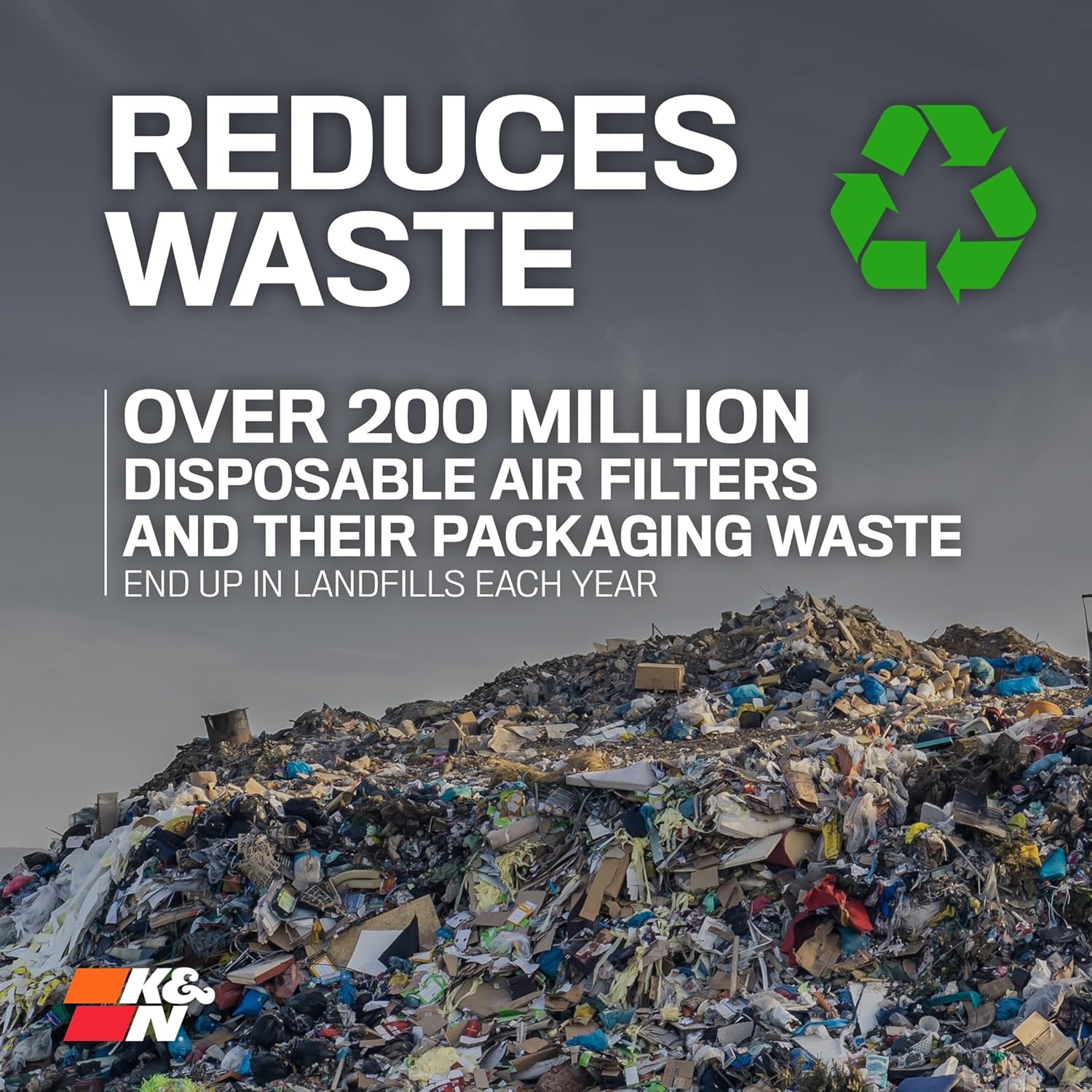 K&N 33-2031-2 High Performance Replacement Air Filter image number 3