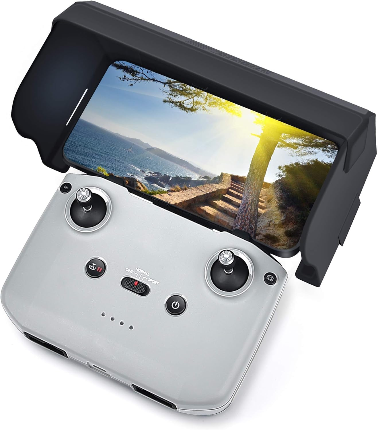 STARTRC Sun Hood Sunshade for DJI Mini 2 SE/3/3 Pro/2, Mavic Air 2/Air 2S/3 Classic Controller Accessories for 4.4-7.1Inch Smartphone Screen