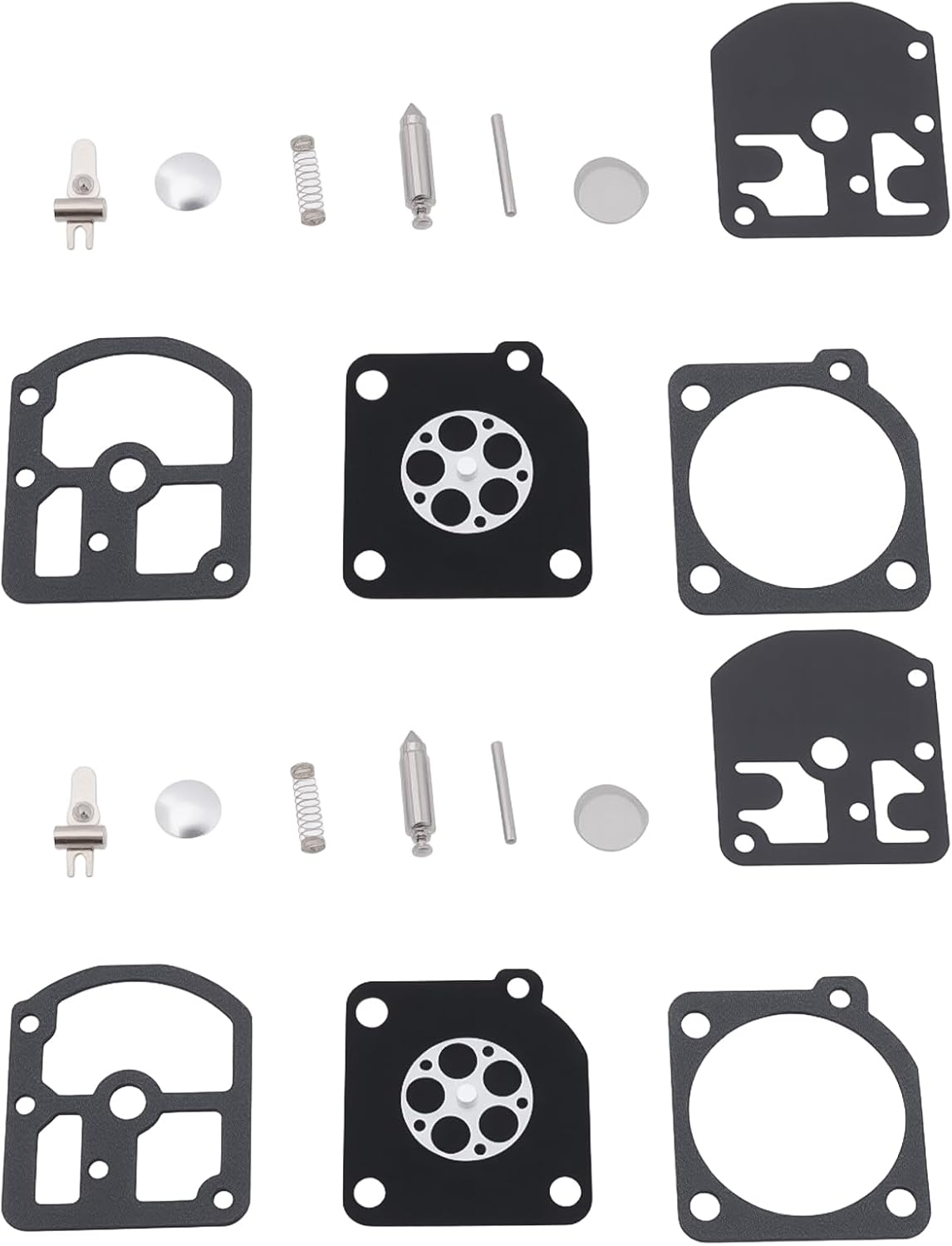 Emsea 2 Sets Carb Rebuild Repair Kit Compatible with Stihl-Zama 009 010 011 012 011AV image number 5