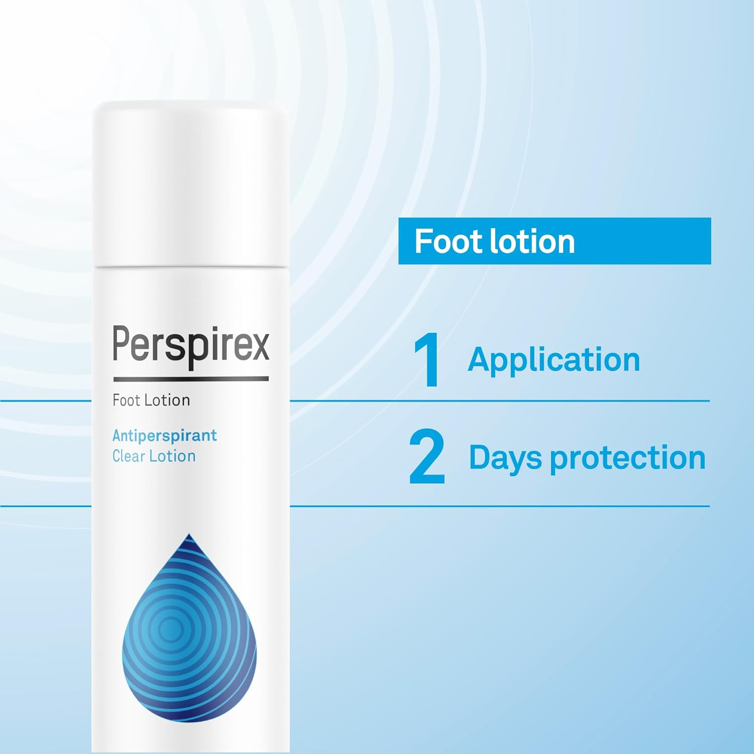 Perspirex Antiperspirant Hand & Foot Lotion, 100 Ml