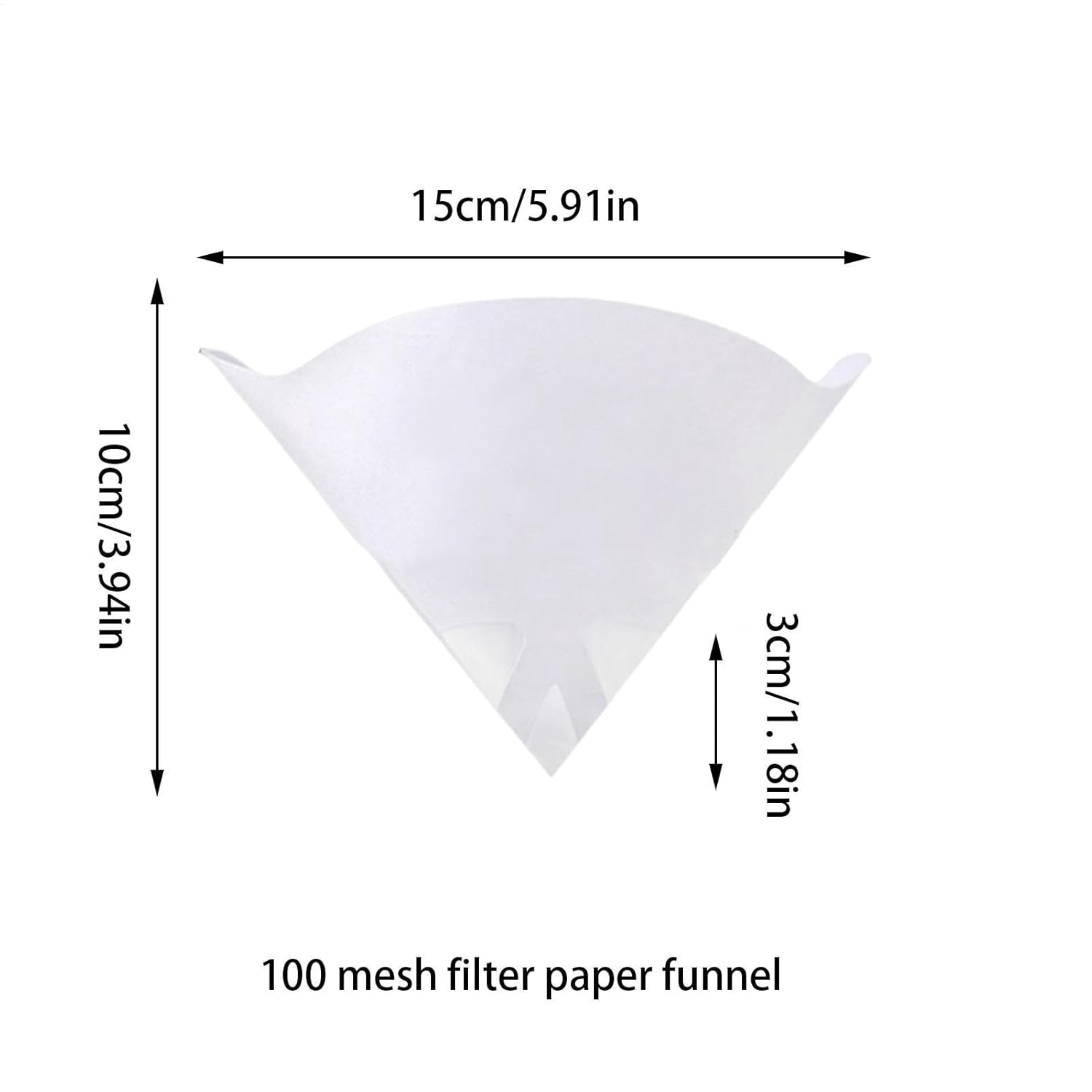 Auto Paint Filter Strainer | 230 Pcs Funnel Paint Filter Strainer Conical Shape - Fine Mesh Paint Filter Replacement for Art Painting, Automotive Spray Paint, Edible Oil Filter, Car Essentials image number 5
