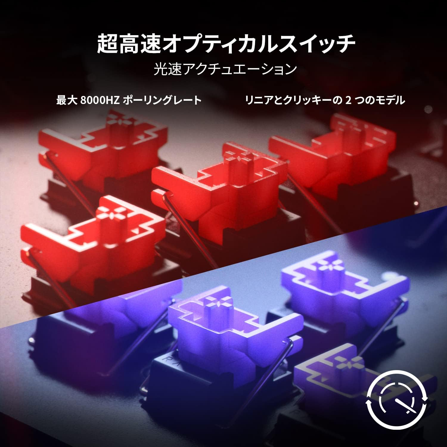 Razer Huntsman V2 Tenkeyless Clicky Optical Switch, Gaming Keyboard, English, US Layout, Optical Switch, Clicky Texture, Silent, Numeric Keypadless, Double Shot PBT Key Cap, Wrist Rest, Chroma RGB image number 5