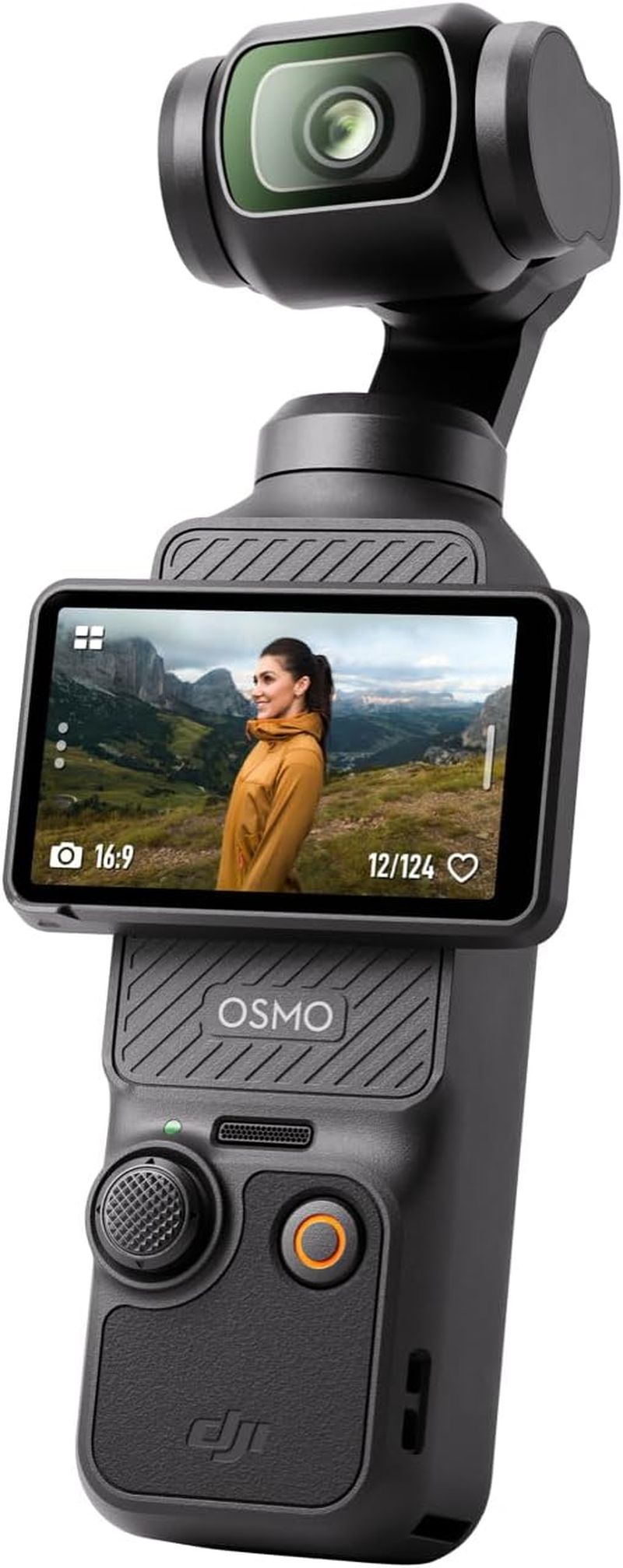 DJI Osmo Pocket 3, Vlogging Camera with 1'' CMOS & 4K/120Fps Video, 3-Axis Stabilization, Fast Focusing, Face/Object Tracking, 2" Rotatable Touchscreen, Digital Camera for Photography, Youtube image number 2