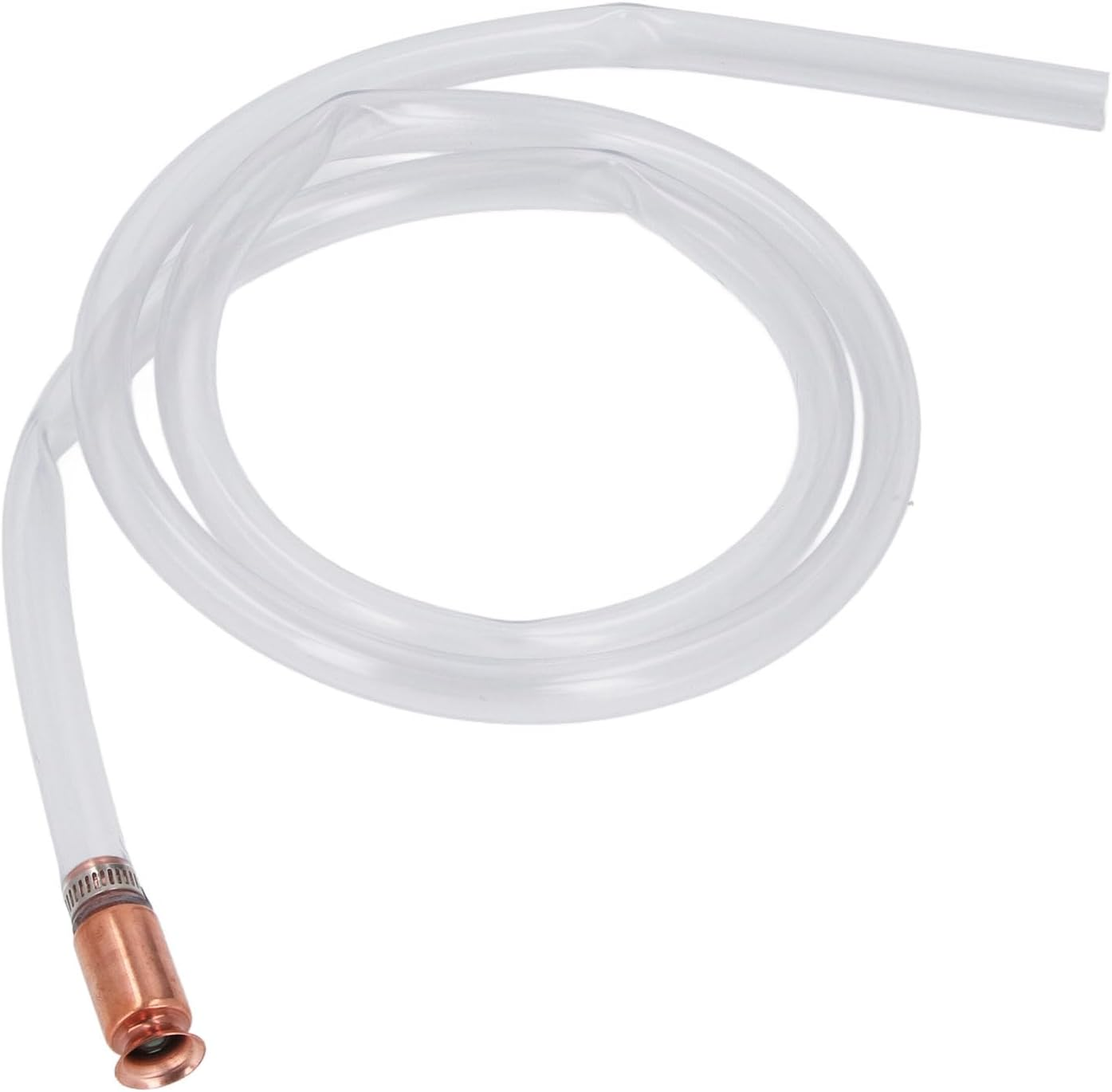 Yosoo Siphon Hose Pump Efficient PVC Fuel Transfer Pump for Industry Fishpond 1.8M Length Manual Fuel for Household and Industrial Use