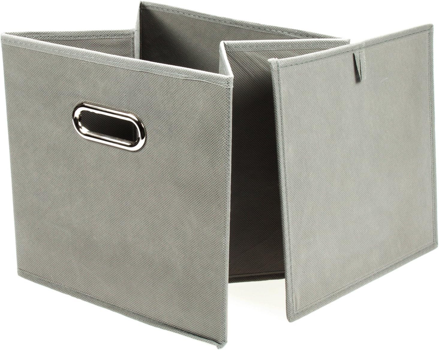 Zeller 14130 Storage Box Non-Woven Material L 28 X W 28 X H 28 Cm Grey image number 2