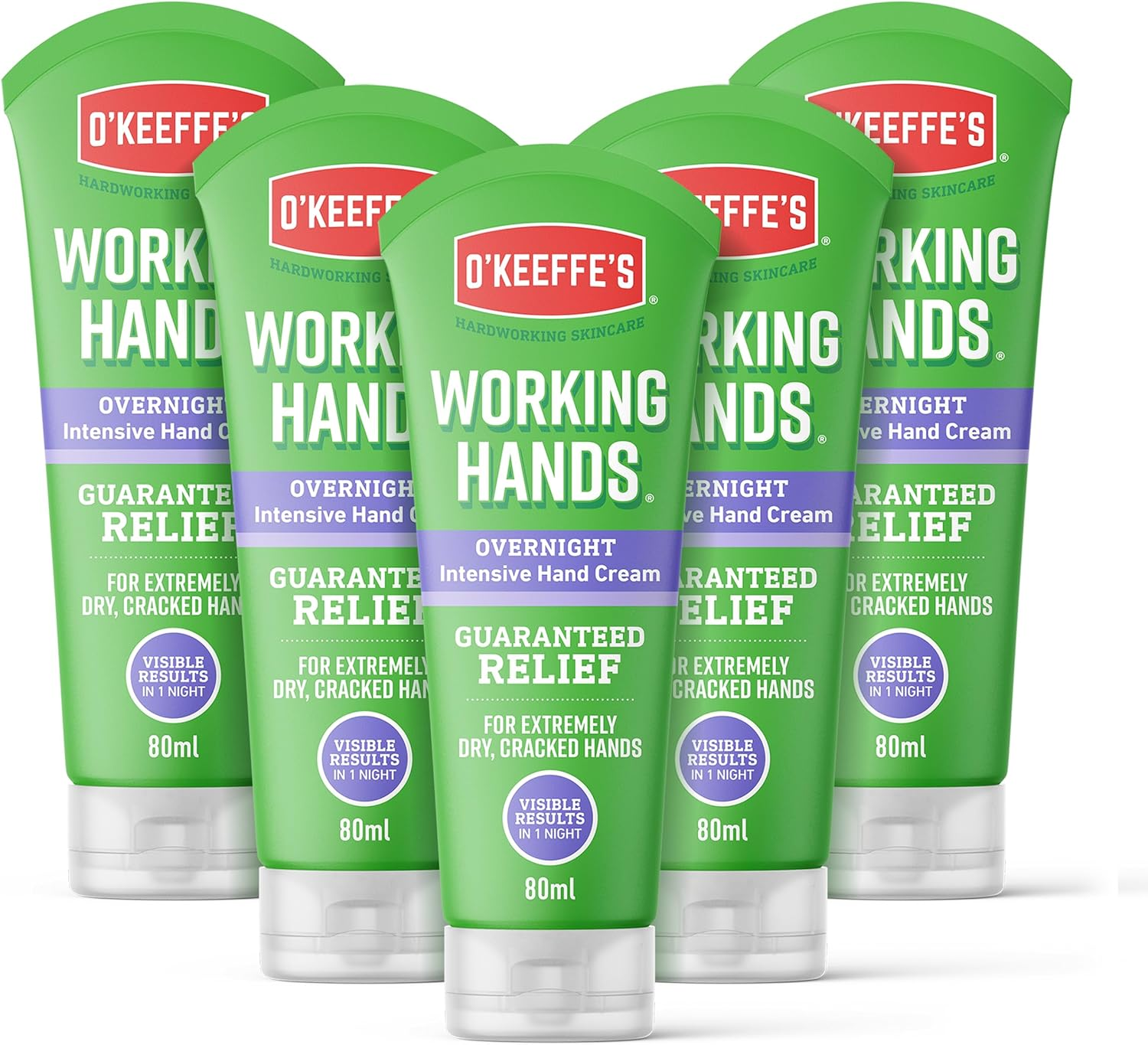 O'Keeffe'S Working Hands Overnight 80Ml (Pack of 5) image number 4