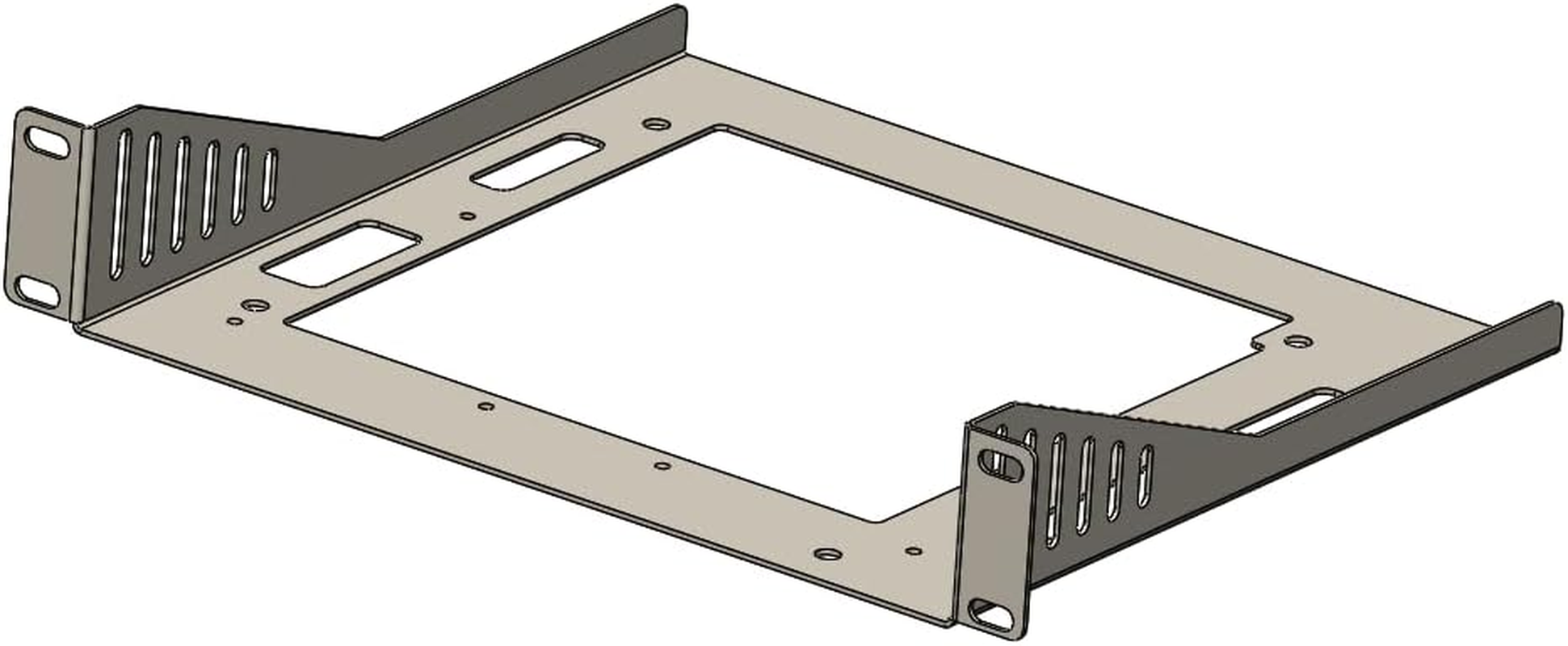 Geeekpi Deskpi Rackmate Accessories Mini ITX Shelf 10 Inch 1U Rack, Mini ITX Shelf for Rackmate T1/T0 image number 6