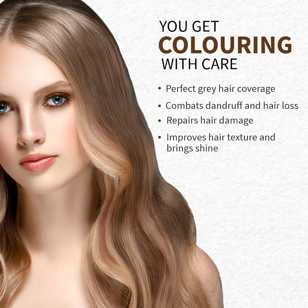 Indus Valley Bio Organic 100% Pure & Natural Henna Hair Color (Blonde) (Set of 2) image number 3