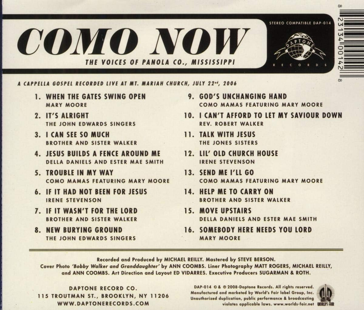 Como Now Voices of Panola Co. Mississippi Var image number 2