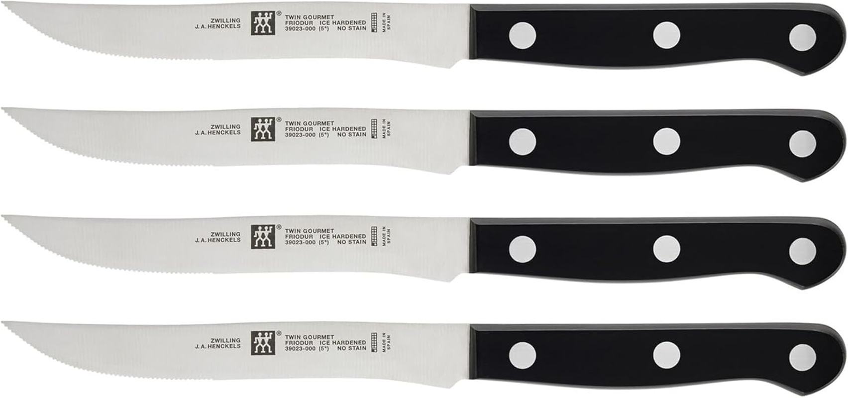 Zwilling J.A. Henckels 39113-000 ZWILLING Knives Steak Knife Set, Stainless-Steel image number 4
