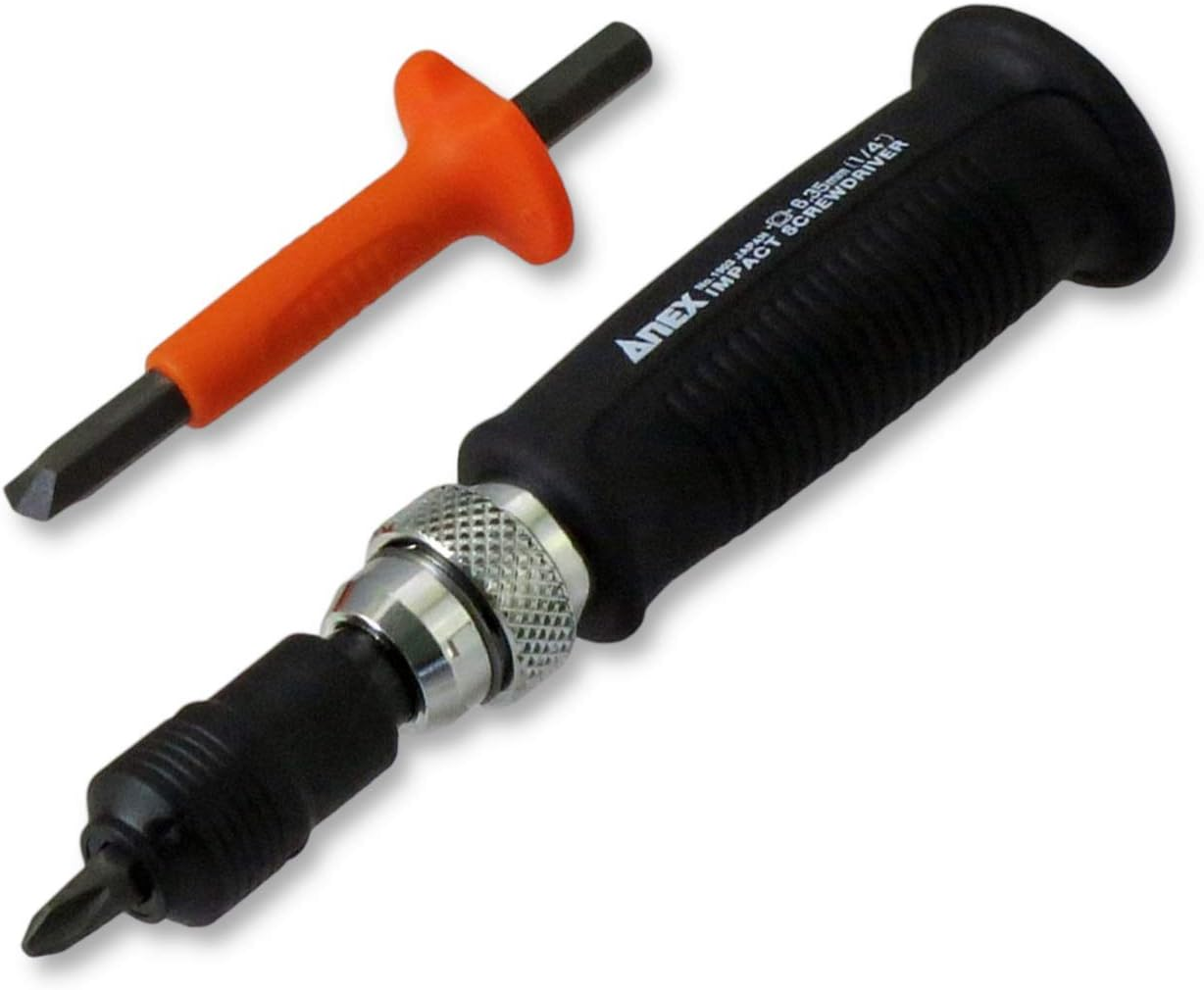 ANEX M3-6 No. 1903-N Impact Screwdriver Mini Type Screwdriver Set for Automobiles, Motorcycles and Machinery Maintenance image number 3