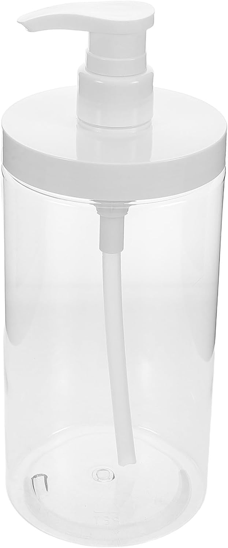 Holibanna 1000Ml Refillable Shower Gel Bottle with Pump Dispenser, Travel Liquid Container for Shampoo, Body Wash, and Lotion, Portable Travel Pump Bottle for Camping and Gym image number 2