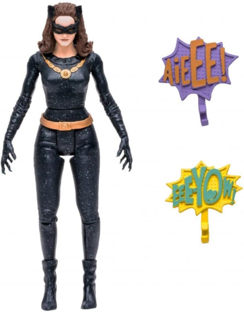 Mcfarlane Toys DC Retro Batman 66 Catwoman Season 1 Figures, 6 Inch, Multicolor image number 3