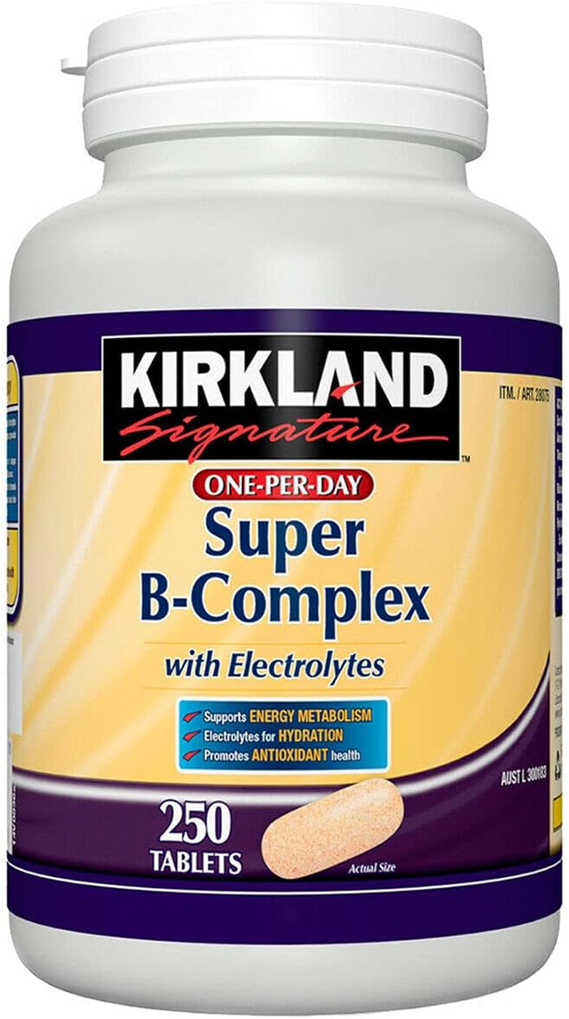 Kirkland Signature Kirkland Signature Glucosamine Super B Complex with Electrolytes, 250 Tablets,