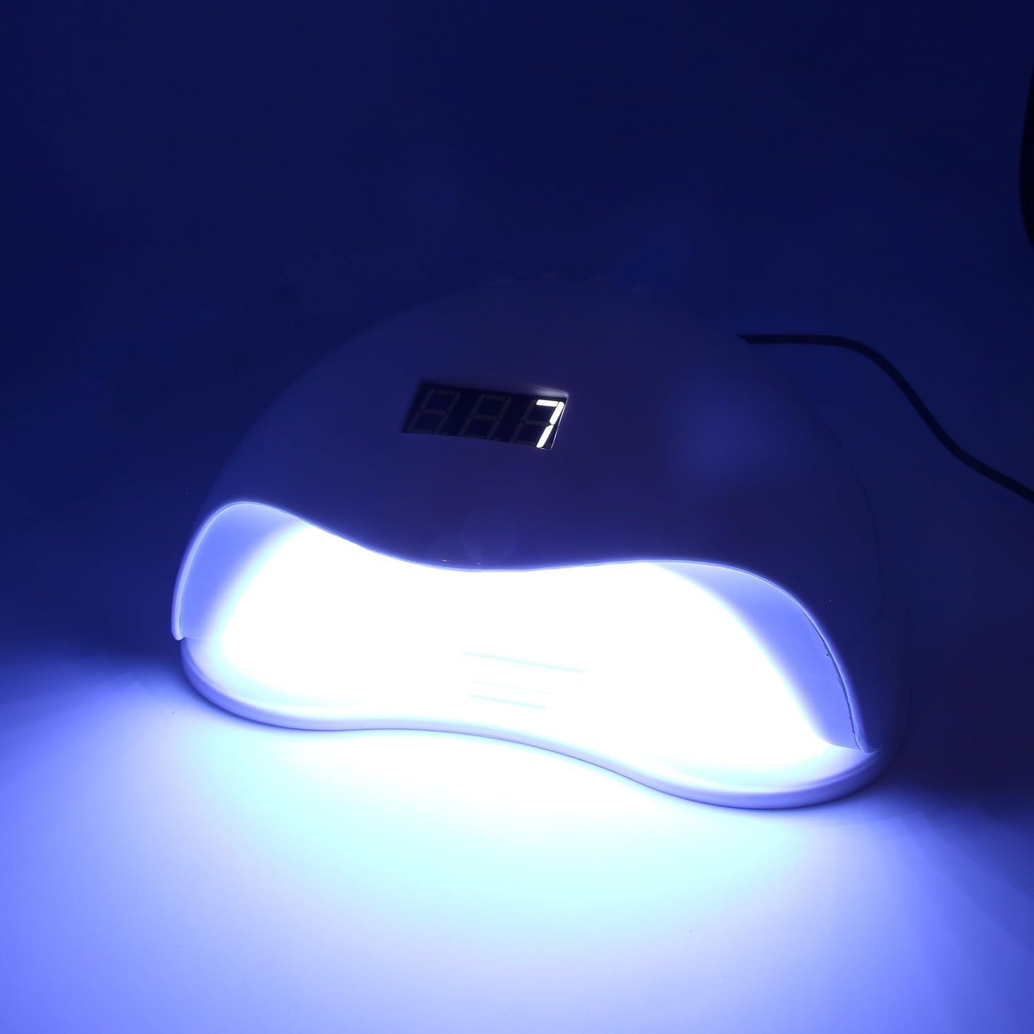 Professional UV LED Nail Lamp &ndash; Fast Curing Nail Dryer for Gel Polish with Auto Sensor, 3 Timer Settings, Dual Light &ndash; 48W, 54W, 72W &ndash; for Manicure, Pedicure, Home & Salon Use (SUN5-54W) image number 1