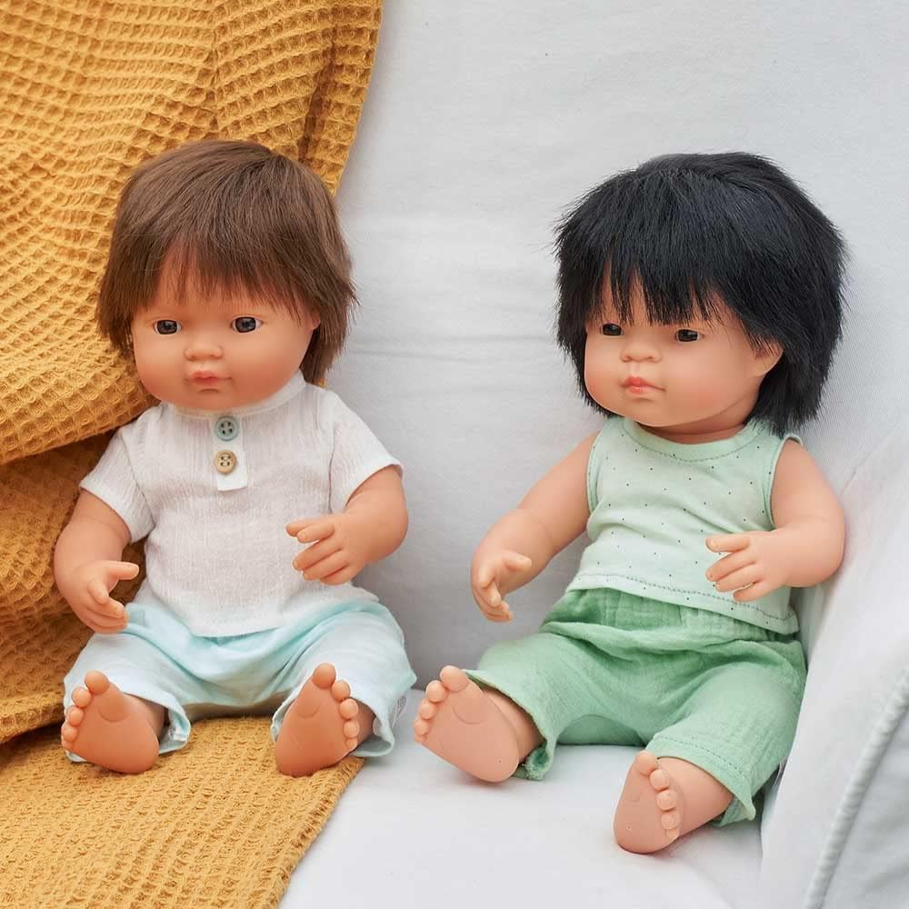 Miniland - Baby Doll - Asian Boy 38Cm