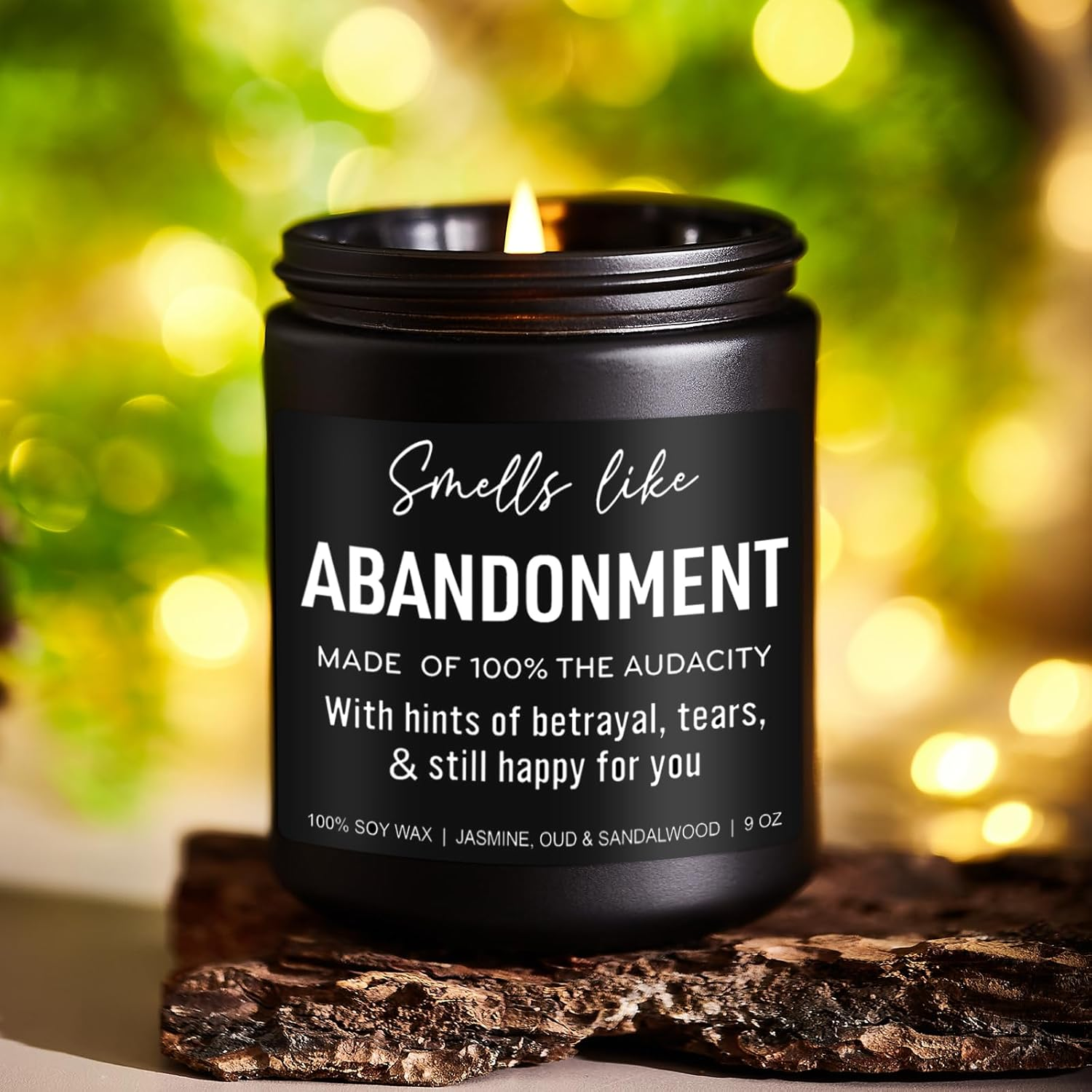 Younift Funny Scented Candle, Coworker Leaving Gifts for Women, Men - Going Away, Goodbye, Farewell Gifts for Coworkers, Friends, Boss, Work Bestie - Retirement, Moving Away Present Ideas - 9 Oz