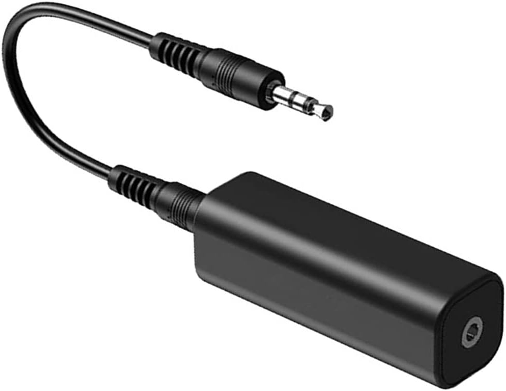 Ysyaxsyt 1 Piece Ground Loop Noise Isolator Audio Noise Isolation Black for Car Stereo Audio System Home Stereo image number 1
