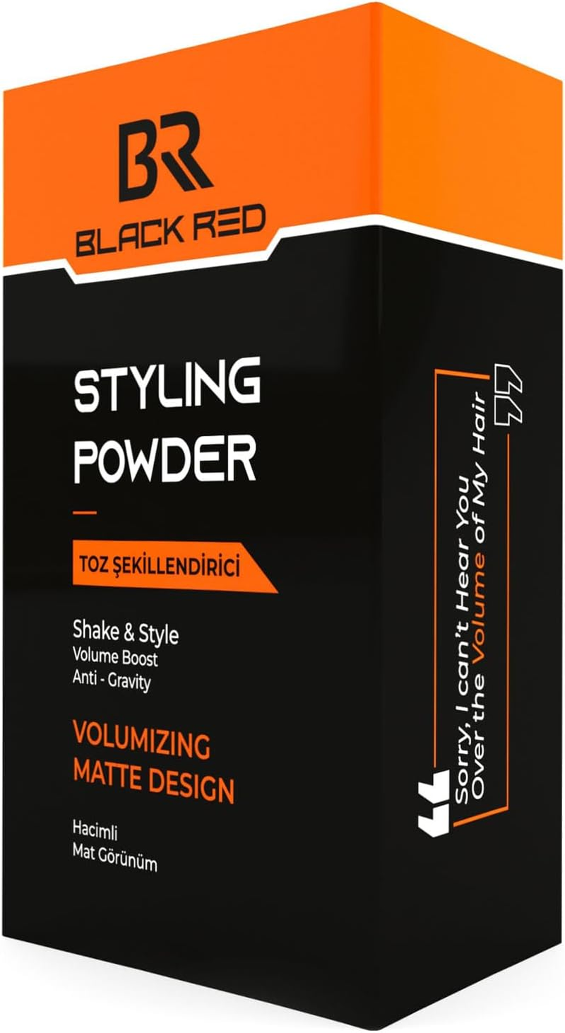 Black Red&reg; Hair Texturising Styling Powder, 20 Gr: Get Invisible Texture and Volume for a Natural Matte Look image number 1