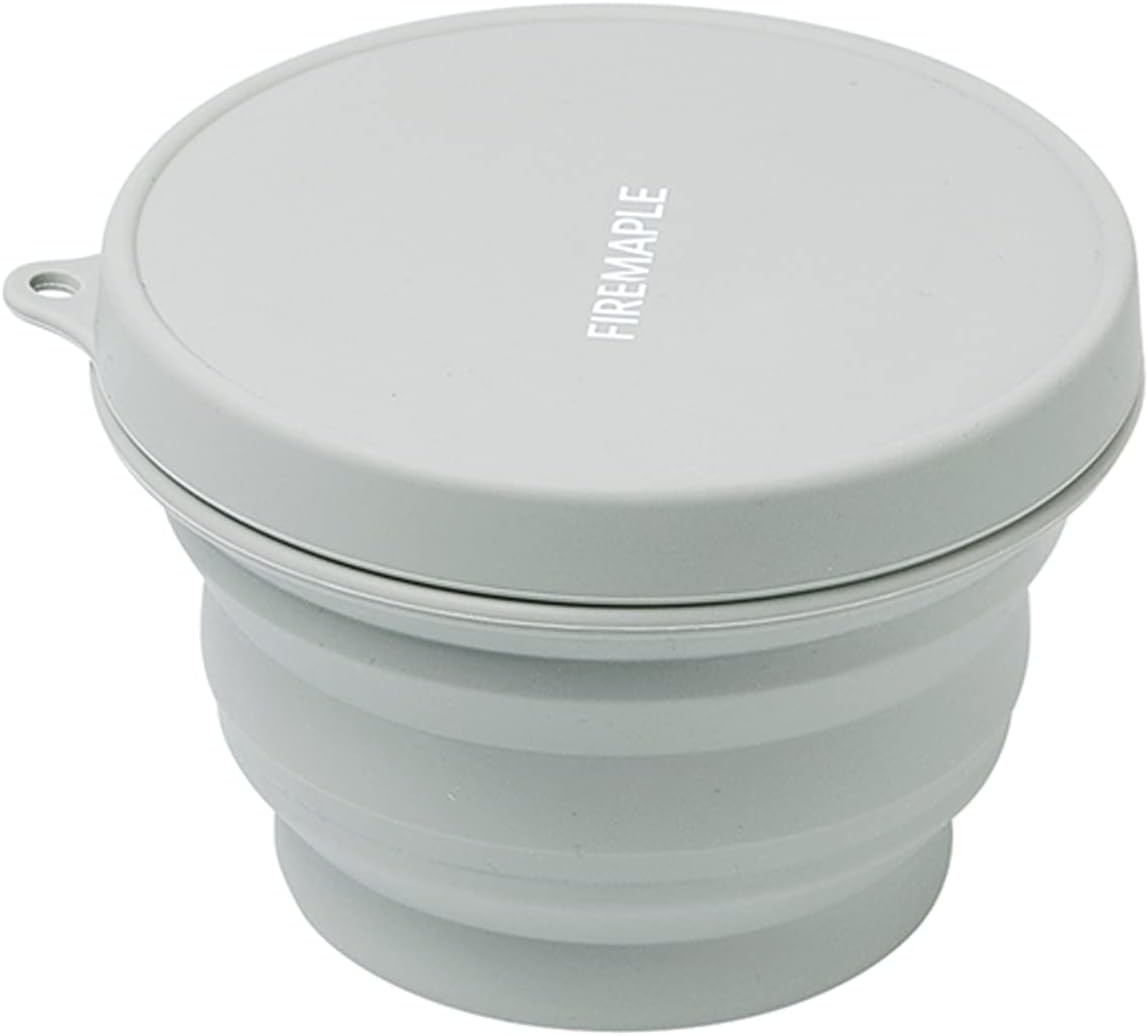 Fire-Maple Collapsible Camping Bowl | Portable Silicone Bowl with Lid | Hot-And-Cold Dinnerware for Backpacking Camping Travel Hiking (1000Ml) image number 3