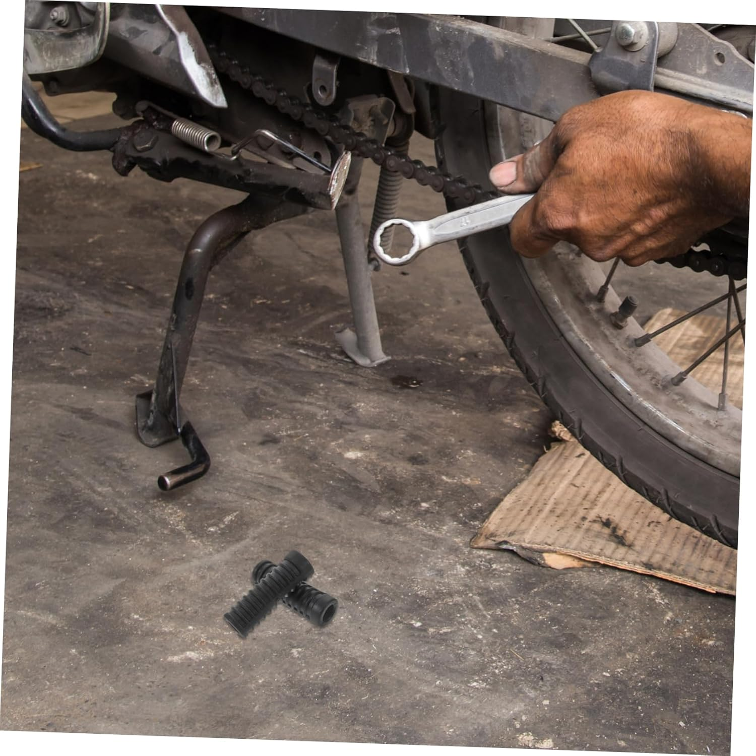 Motorcycle Shifter Lever Cover 5Pcs Universal Rubber Shift Boot Protector Motorbike Gear Pedal Shoes Protector for Motorcycles and Dirt Bikes image number 5