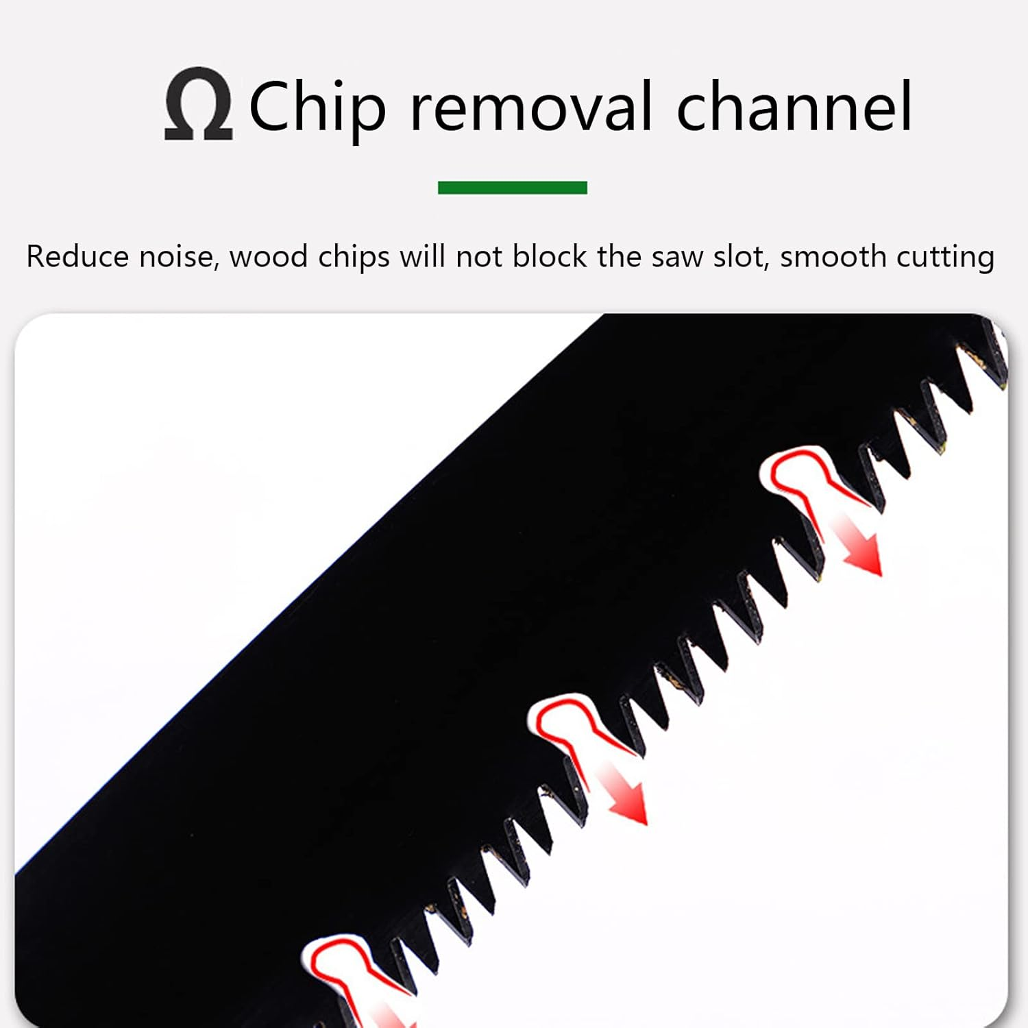 Folding Pruning Saw, 24.8-Inch Advanced Folding Hand Saw, Manual Folding Saw with Safety Lock, Portable Folding Hand Saw for Garden or Tree Pruning, Camping, Woodworking, Etc. image number 3