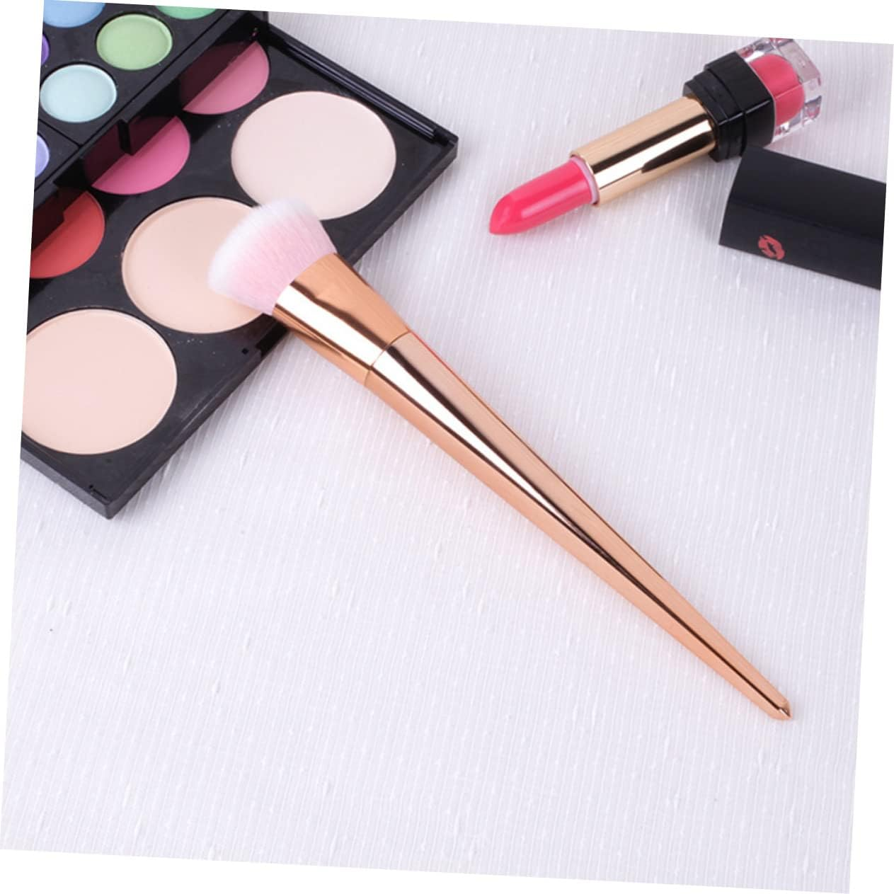 FOYTOKI Makeup Brushes Set 7Pcs Professional Powder Brush Kit for Foundation Blush Eyeshadow Travel Daily Use with Case image number 3