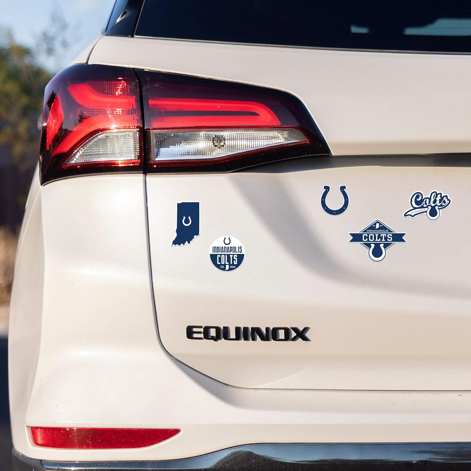 Rico Industries NBA Chicago Bulls 5-Piece Die-Cut Decal Sheet