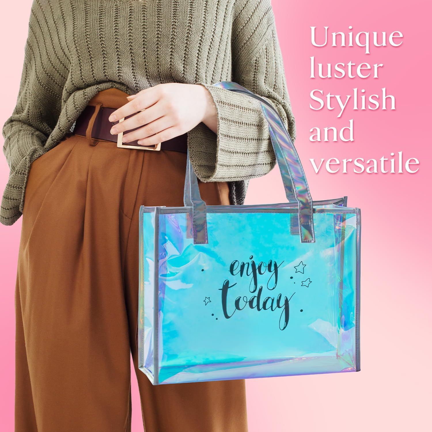 Spa Kit for Women - Unique Gift Set for Teen Girls Tote Bag for Women, 13Pcs Fresh Sents Gift Baskets for Women with Body Lotion, Bubble Bath. Birthday Gifts for Women, Daughter, Girlfriend image number 6